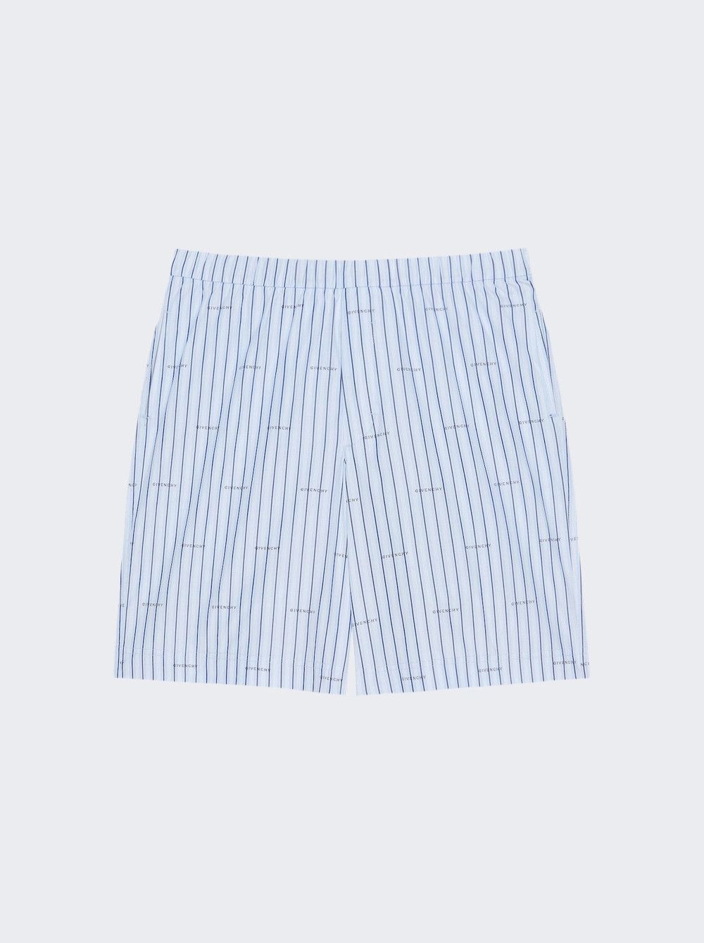 Givenchy o1mle0426 Elasticated Shorts in Blue Size US 38 / EU 54 - 1 Thumbnail
