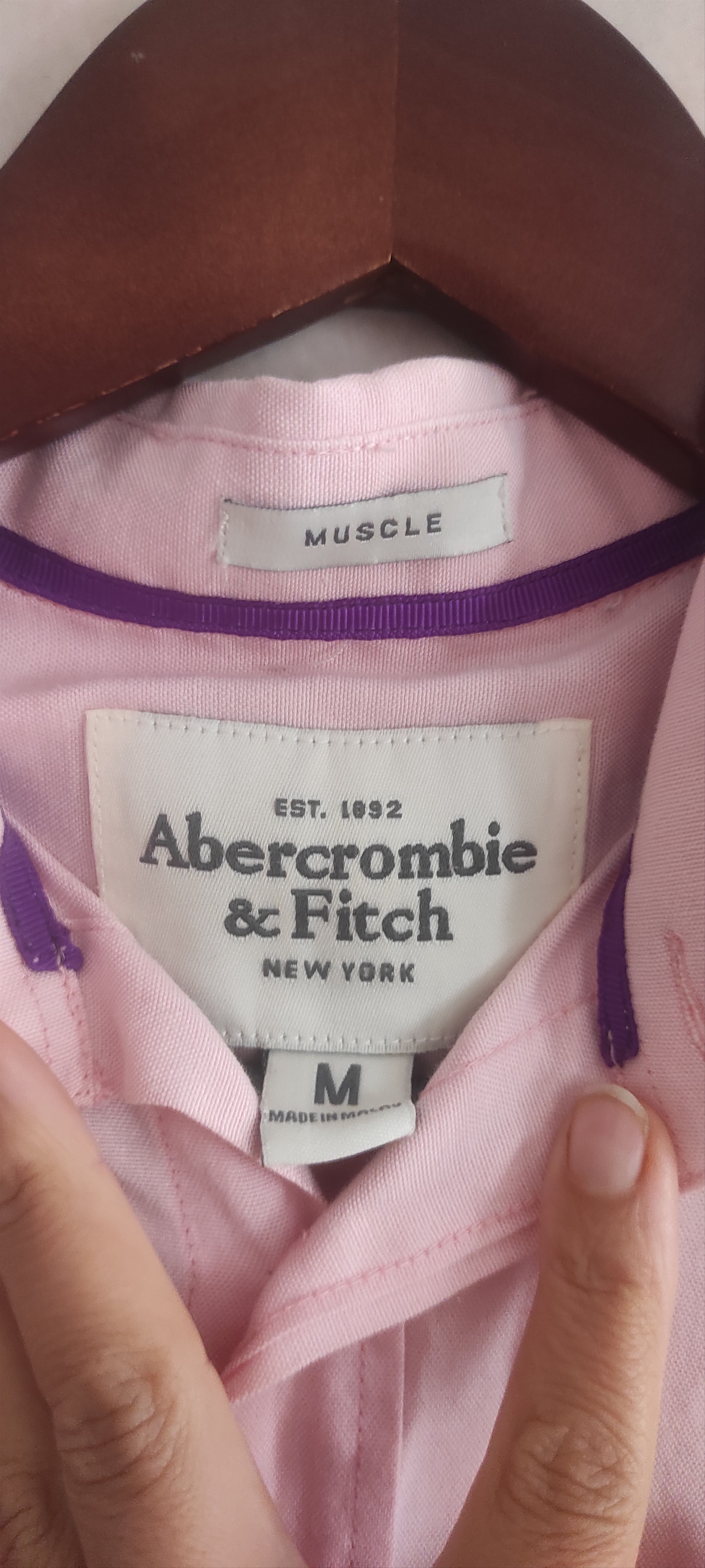 Abercrombie & Fitch Abercrombie & Fitch Casual button-up shirt embroidered logo Size M / US 6-8 / IT 42-44 - 8 Thumbnail