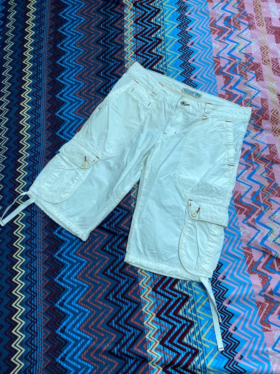 Lauren Ralph Lauren × Polo Ralph Lauren Vintage / Y2K Polo Ralph Lauren Cargo Shorts Size 28" / US 6 / IT 42 - 17 Thumbnail