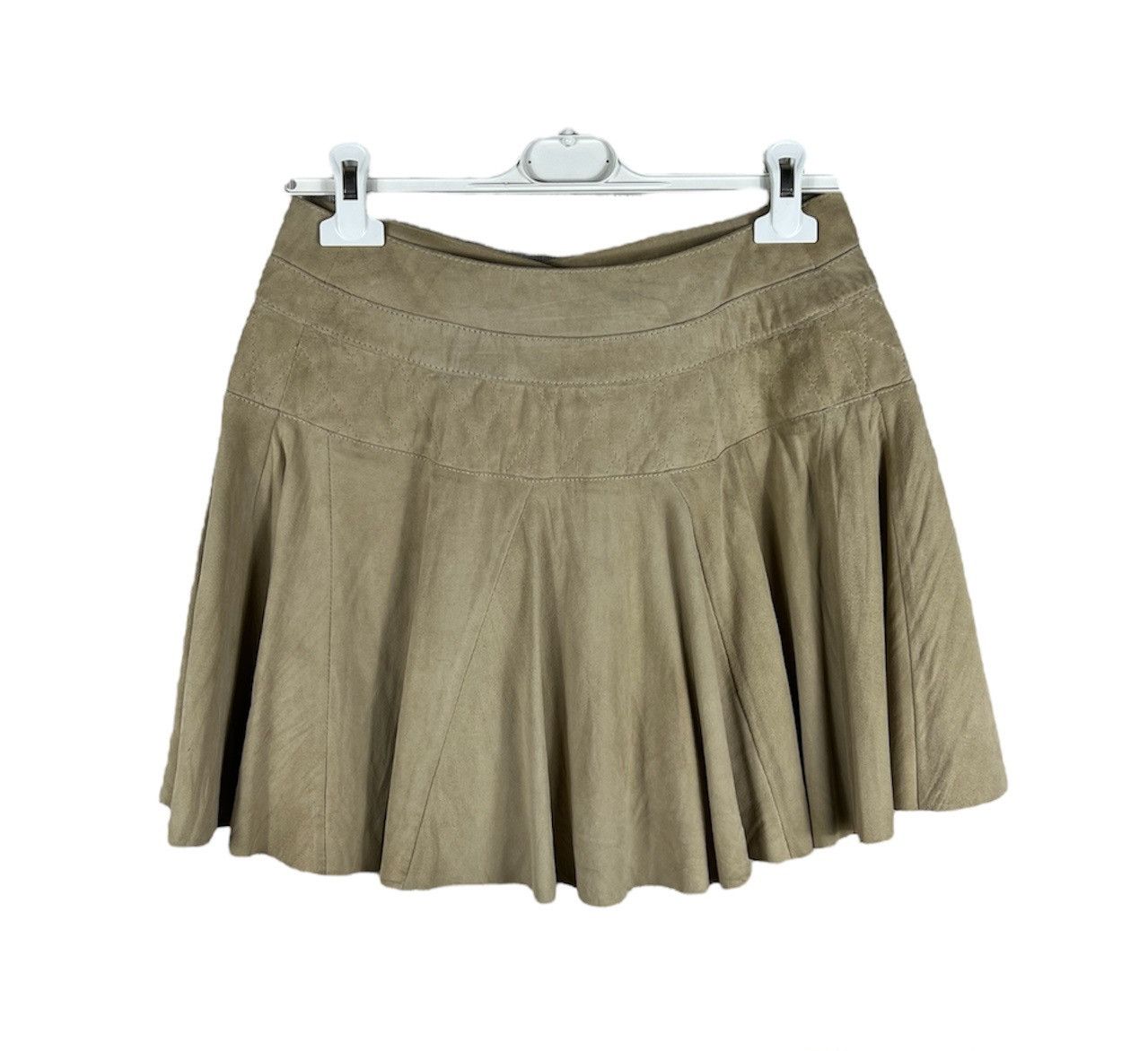 Roberto Cavalli Vintage 90s Roberto Just Cavalli y2k leather mini skirt Size 28" / US 6 / IT 42 - 2 Thumbnail