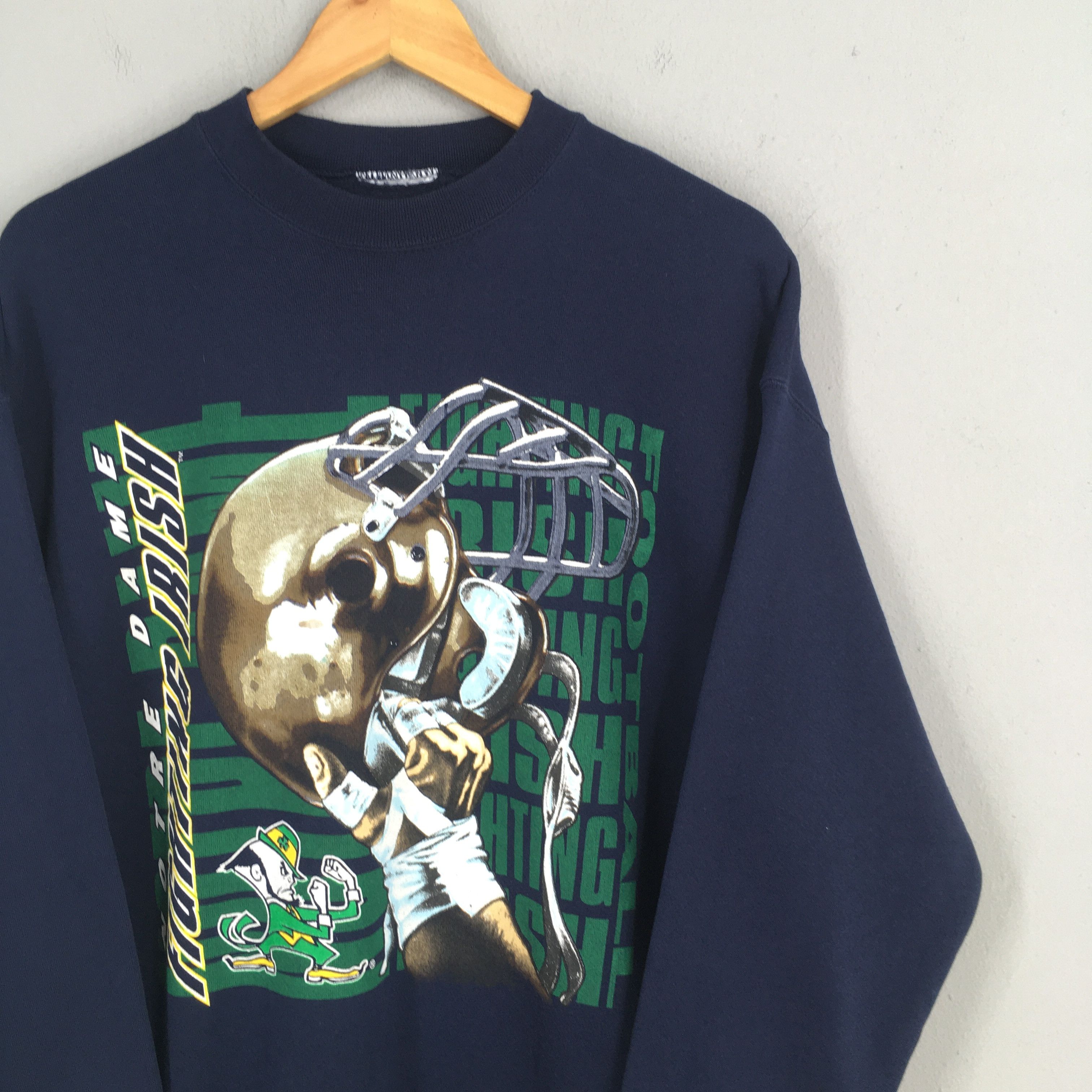 Other Vintage Notre Dame Fighting Irish Sweatshirt Large Size US L / EU 52-54 / 3 - 2 Thumbnail