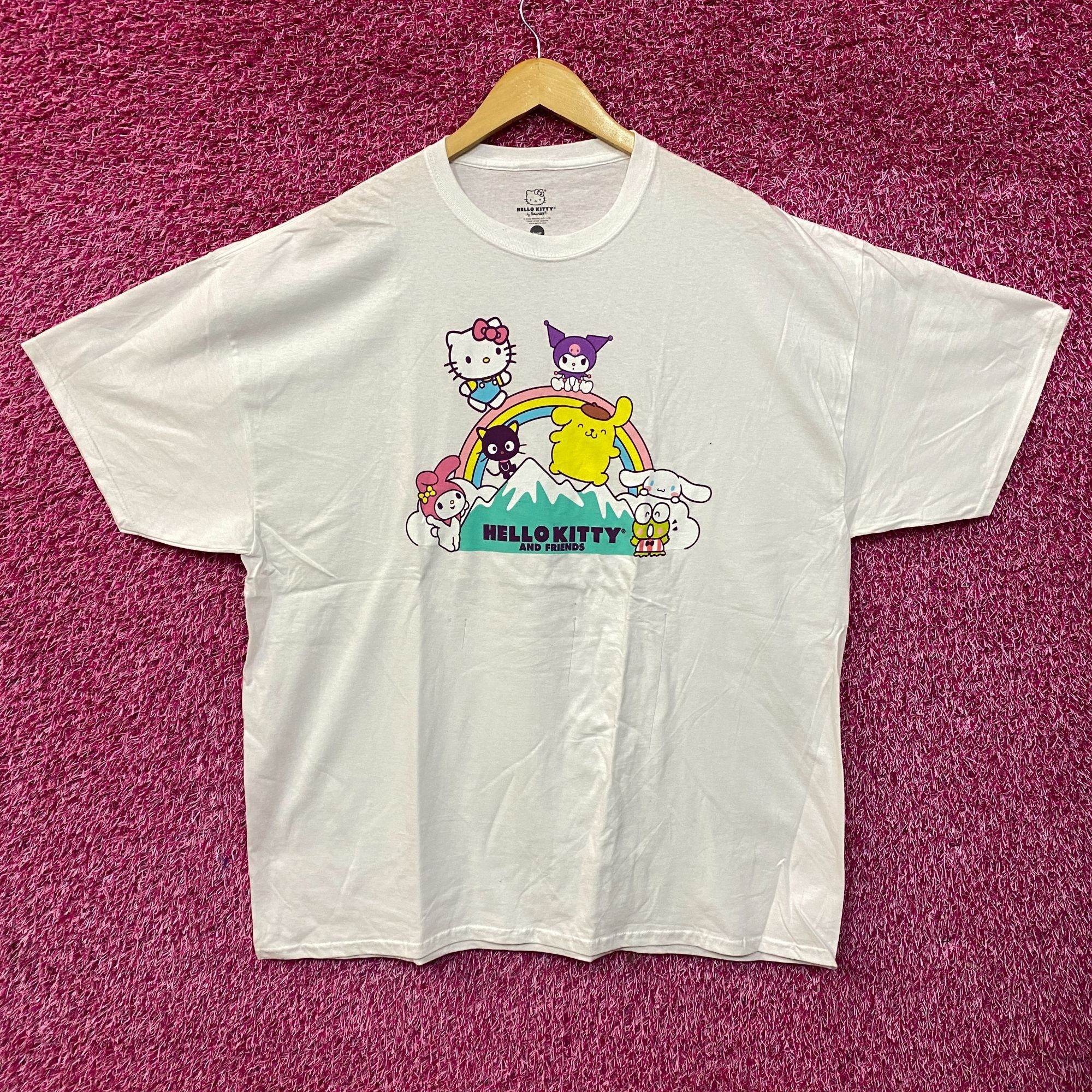 Other Sanrio Hello Kitty and Friends Over A Rainbow T-Shirt 2XL Size US XXL / EU 58 / 5 - 1 Thumbnail