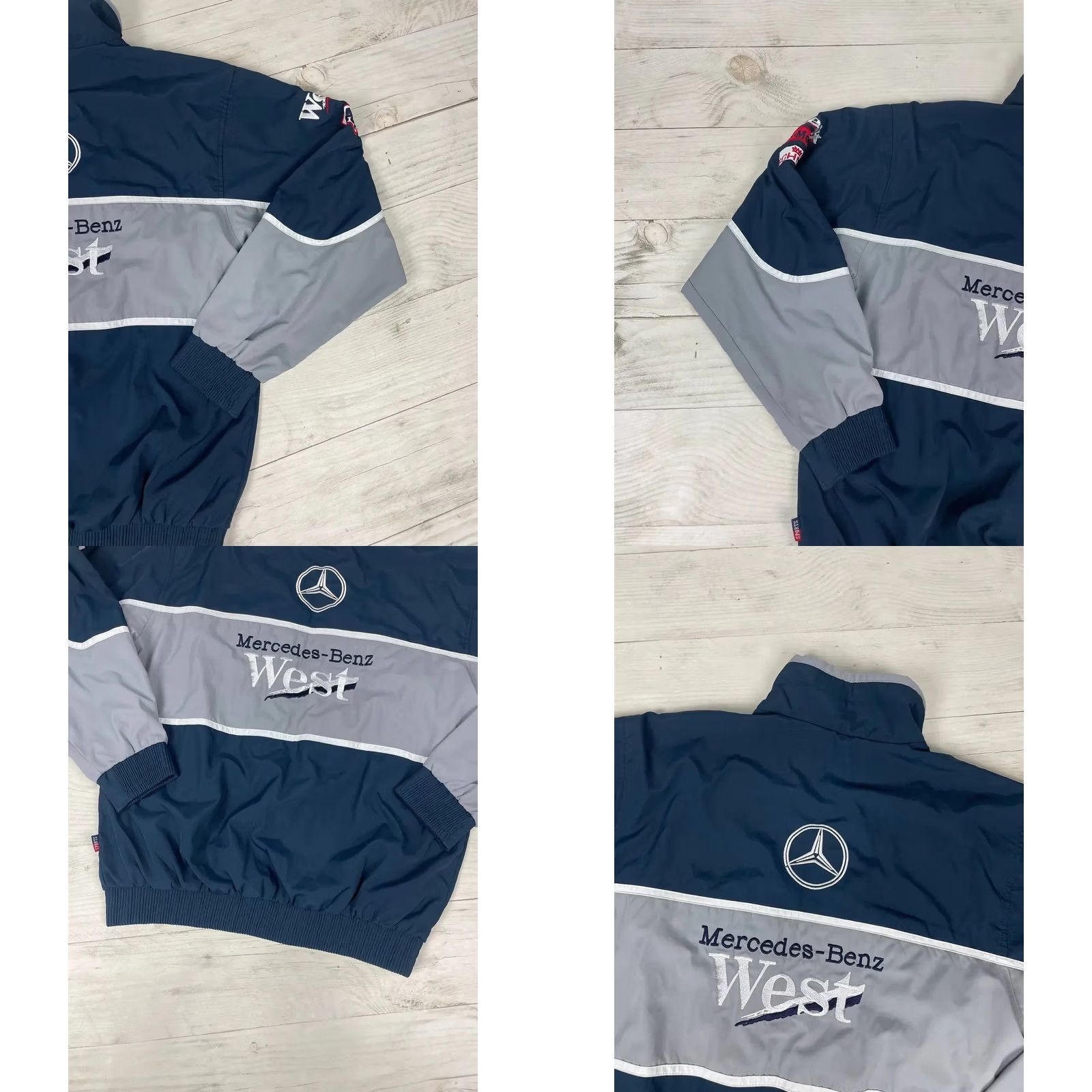 Mercedes-Benz VINTAGE Mercedes-Benz Jacket Nike? Size US XXL / EU 58 / 5 - 9 Thumbnail