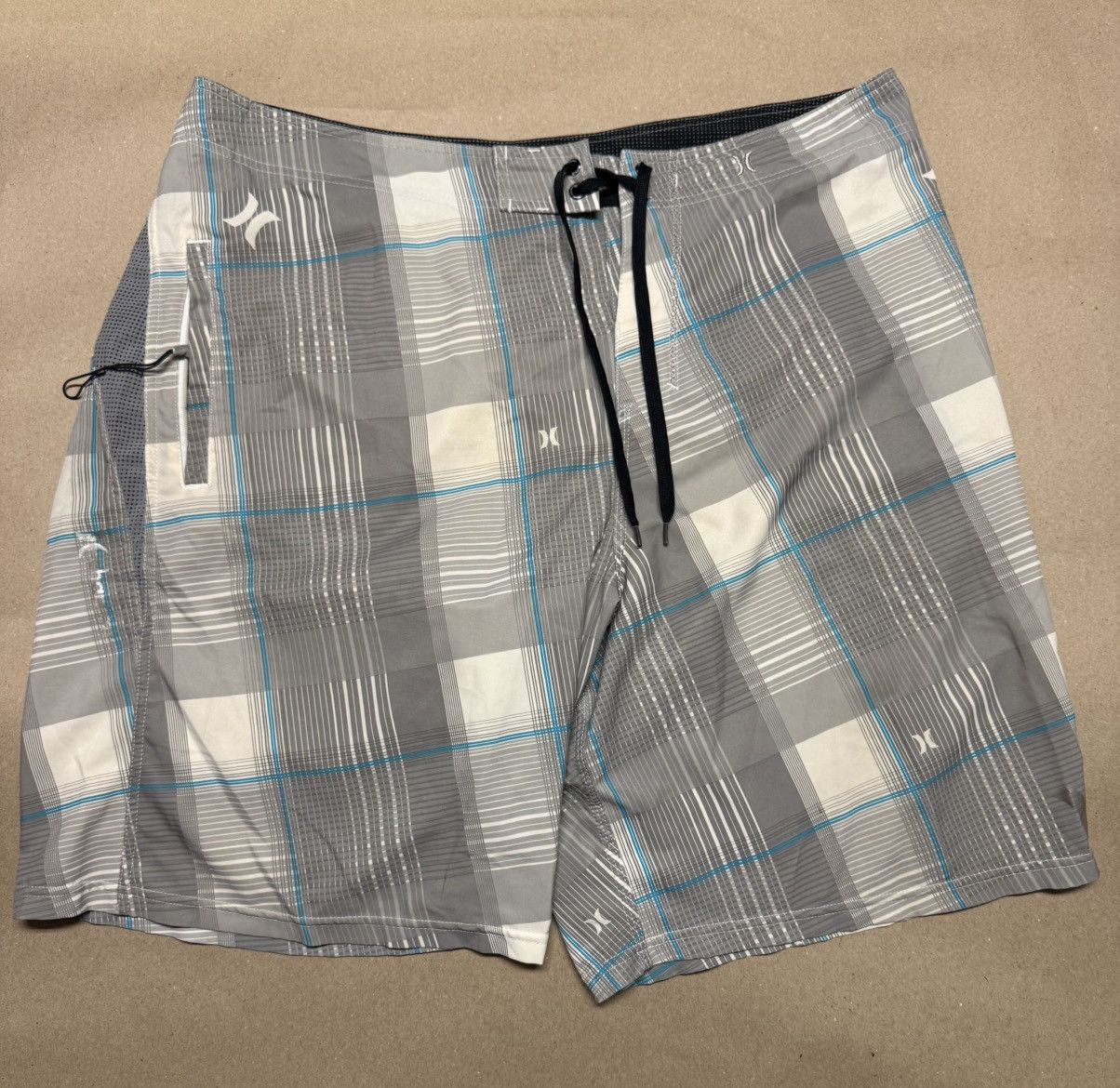 Hurley Hurley Phantom Beach Board shorts Gray size 38 Rare! Size US 38 / EU 54 - 1 Thumbnail