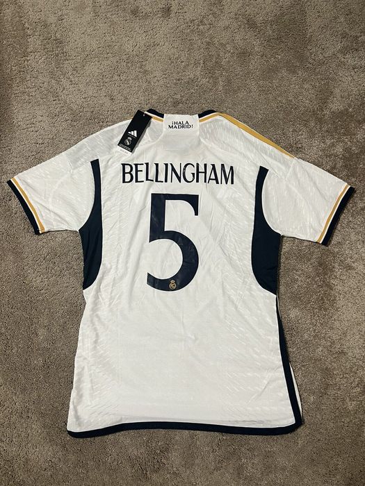 Adidas Real Madrid 23/24 Bellingham Men Home Adidas Jersey Size XL