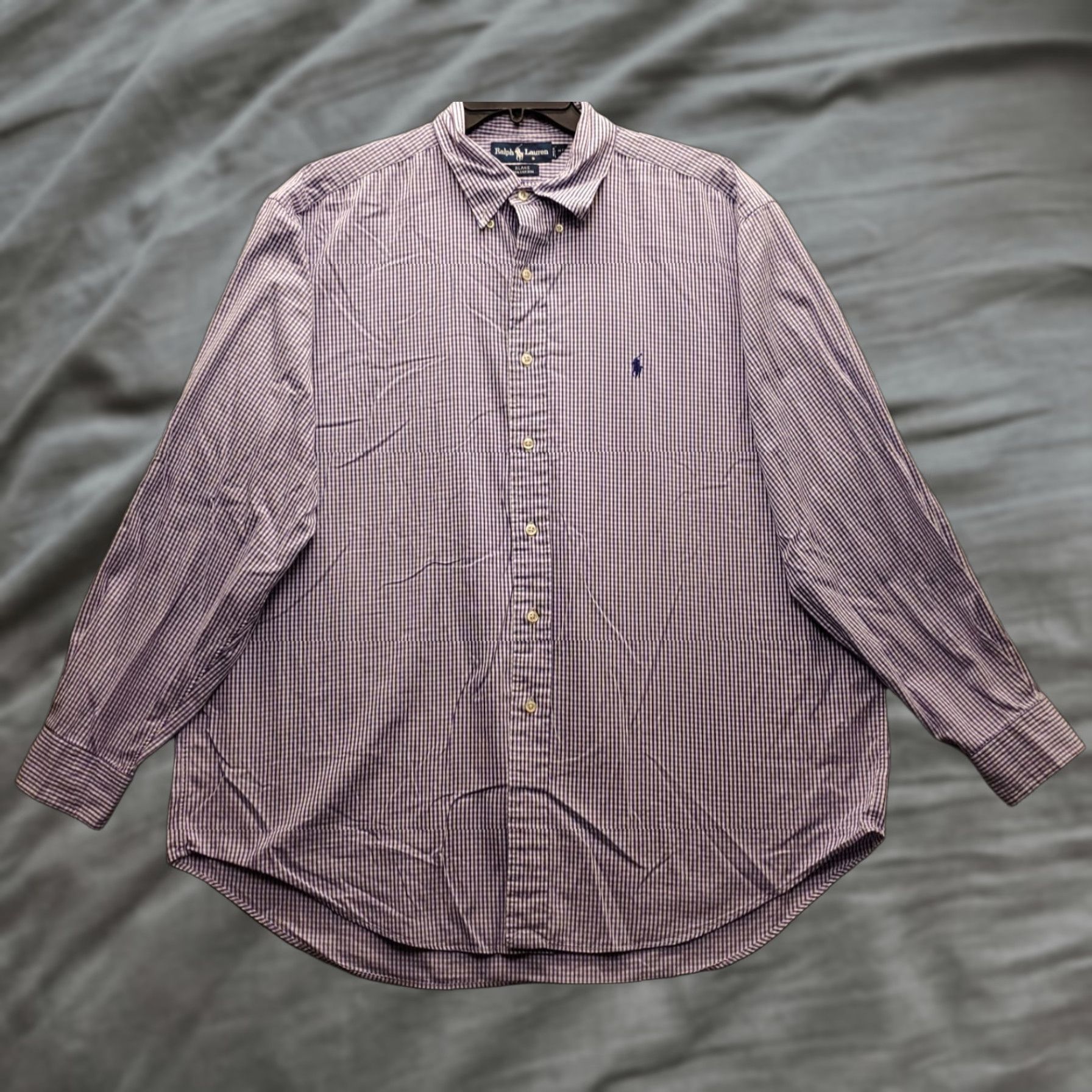 Ralph Lauren Ralph Lauren Blake Shirt Mens XL Multi Gingham Long Sleeve Button Down Shirt Size US XL / EU 56 / 4 - 1 Thumbnail