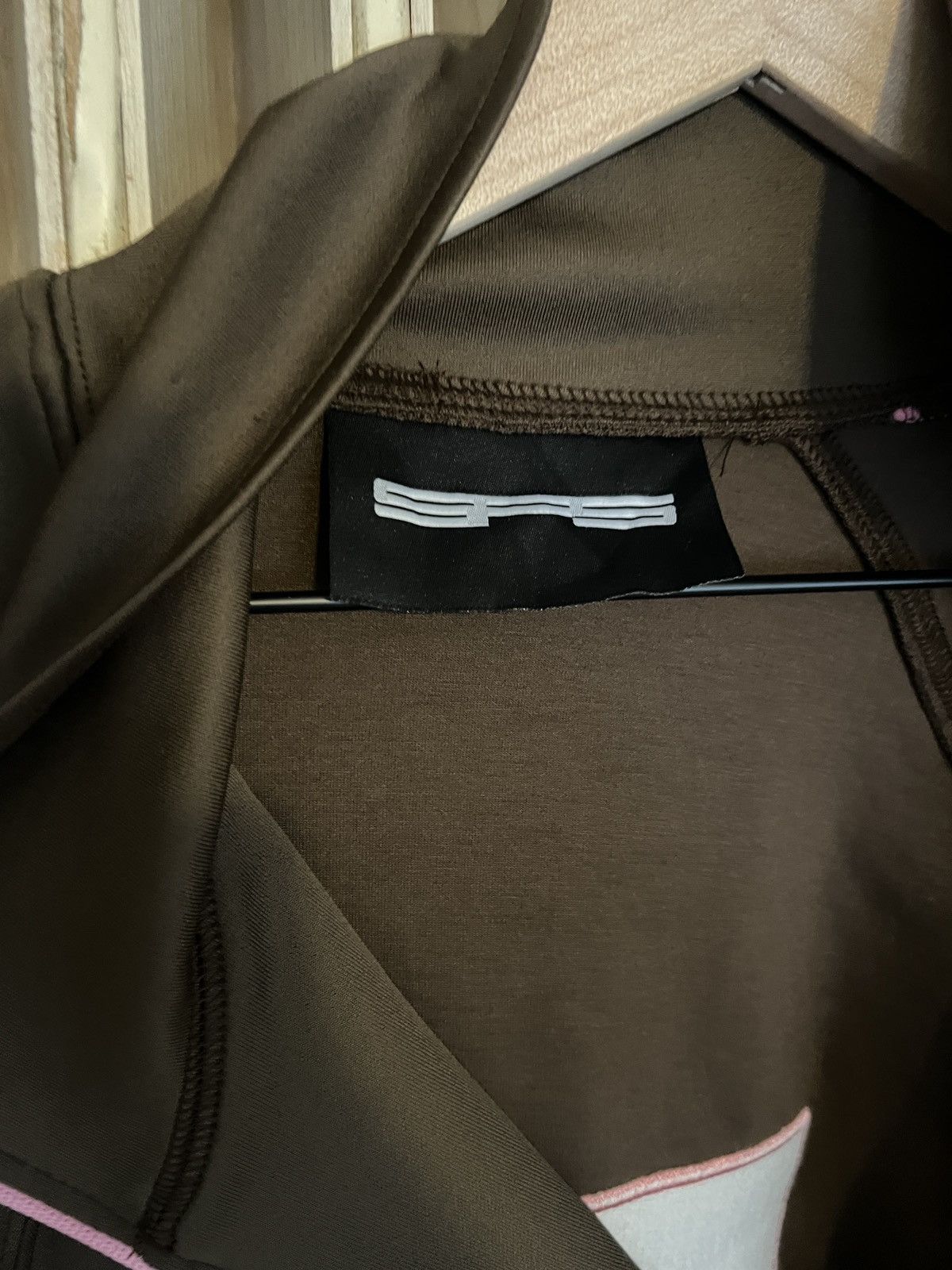 Sp5der SP5DER worldwide G550 TRACK JACKET "BROWN/PINK" Size US M / EU 48-50 / 2 - 4 Thumbnail