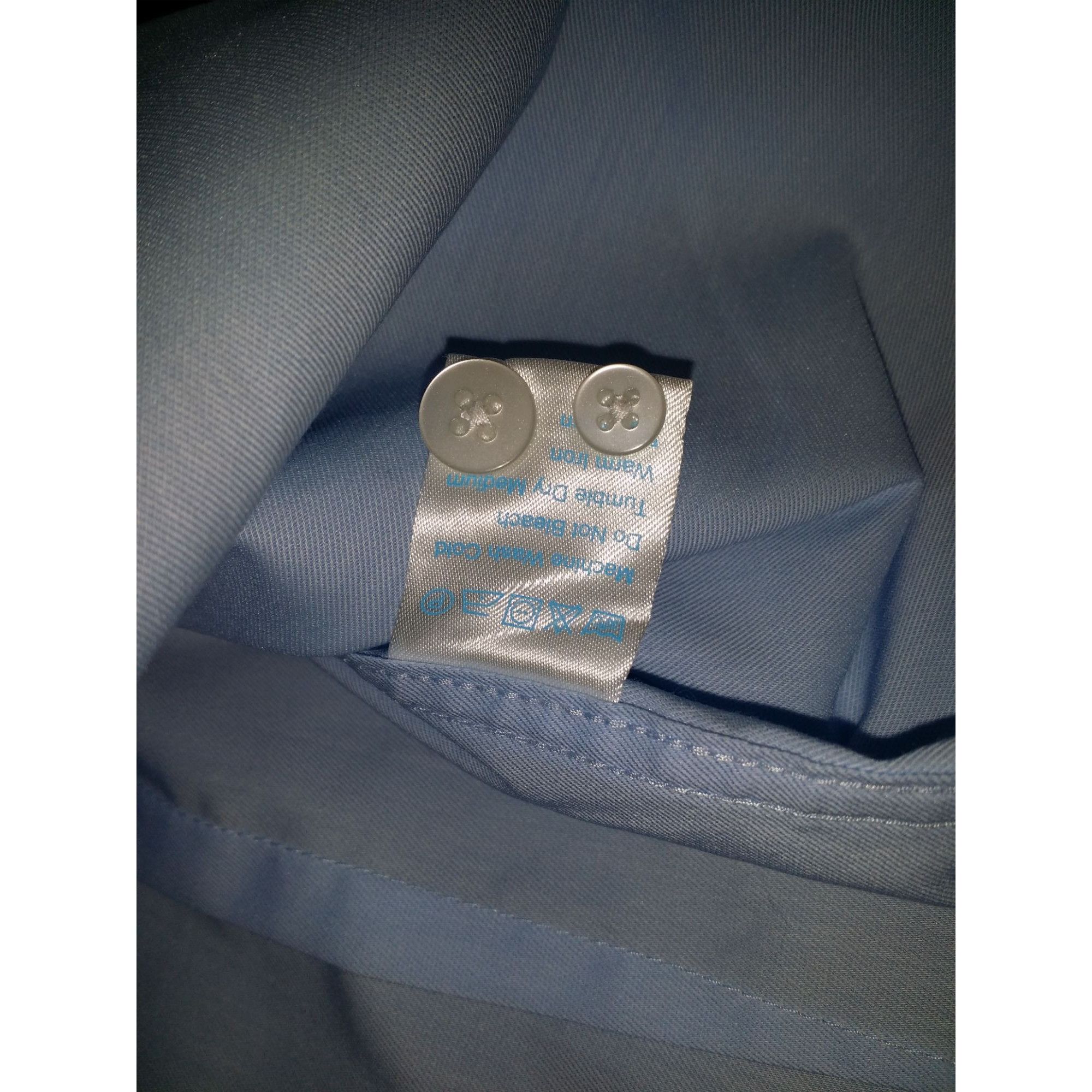 Twillory Twillory Performance Button Up Trim Fit Shirt Men Sz M 15.5 Size US M / EU 48-50 / 2 - 7 Thumbnail