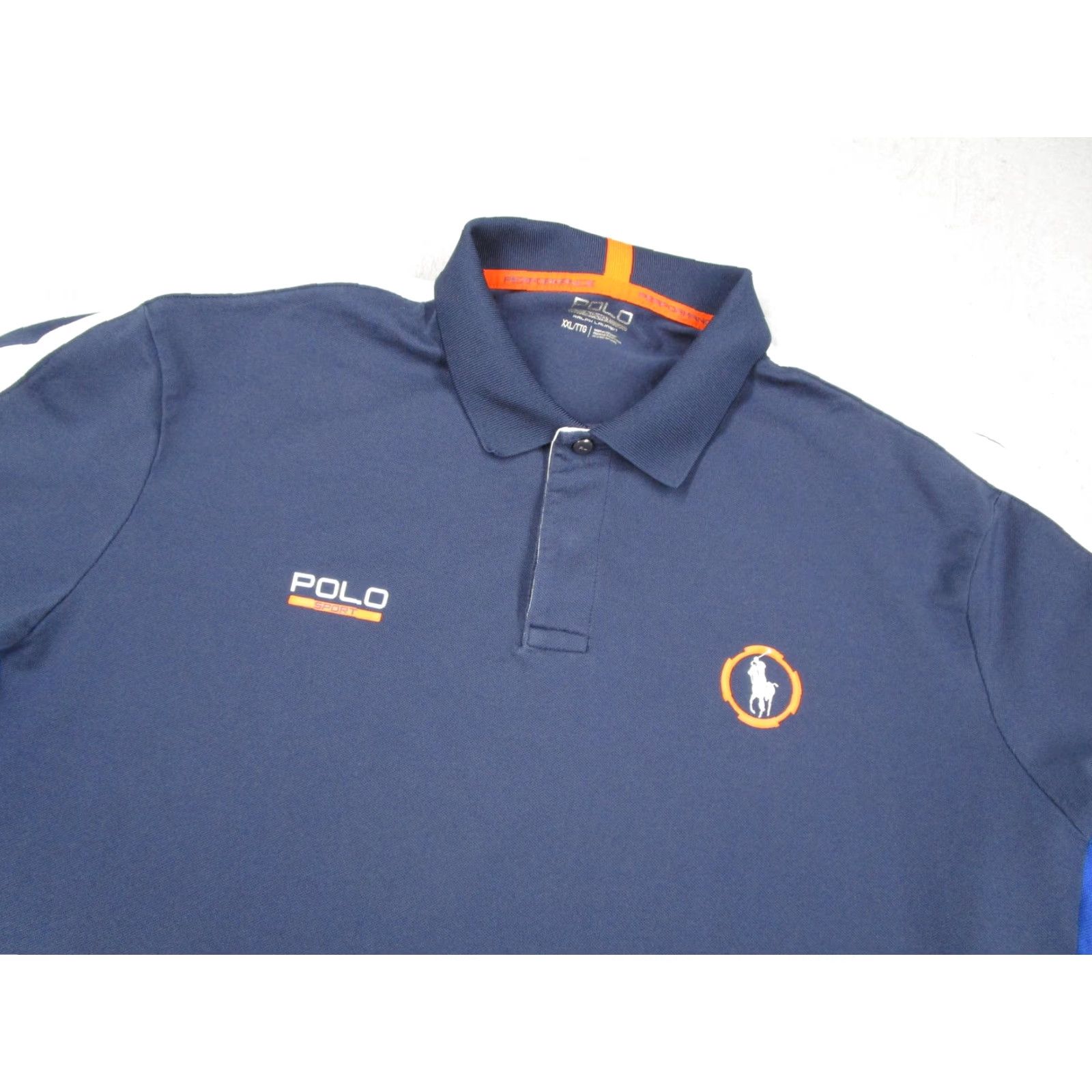 Polo Ralph Lauren Polo Ralph Lauren Polo Shirt Mens 2XL Navy Blue ThermoVent Golf Performance Size US XXL / EU 58 / 5 - 2 Thumbnail