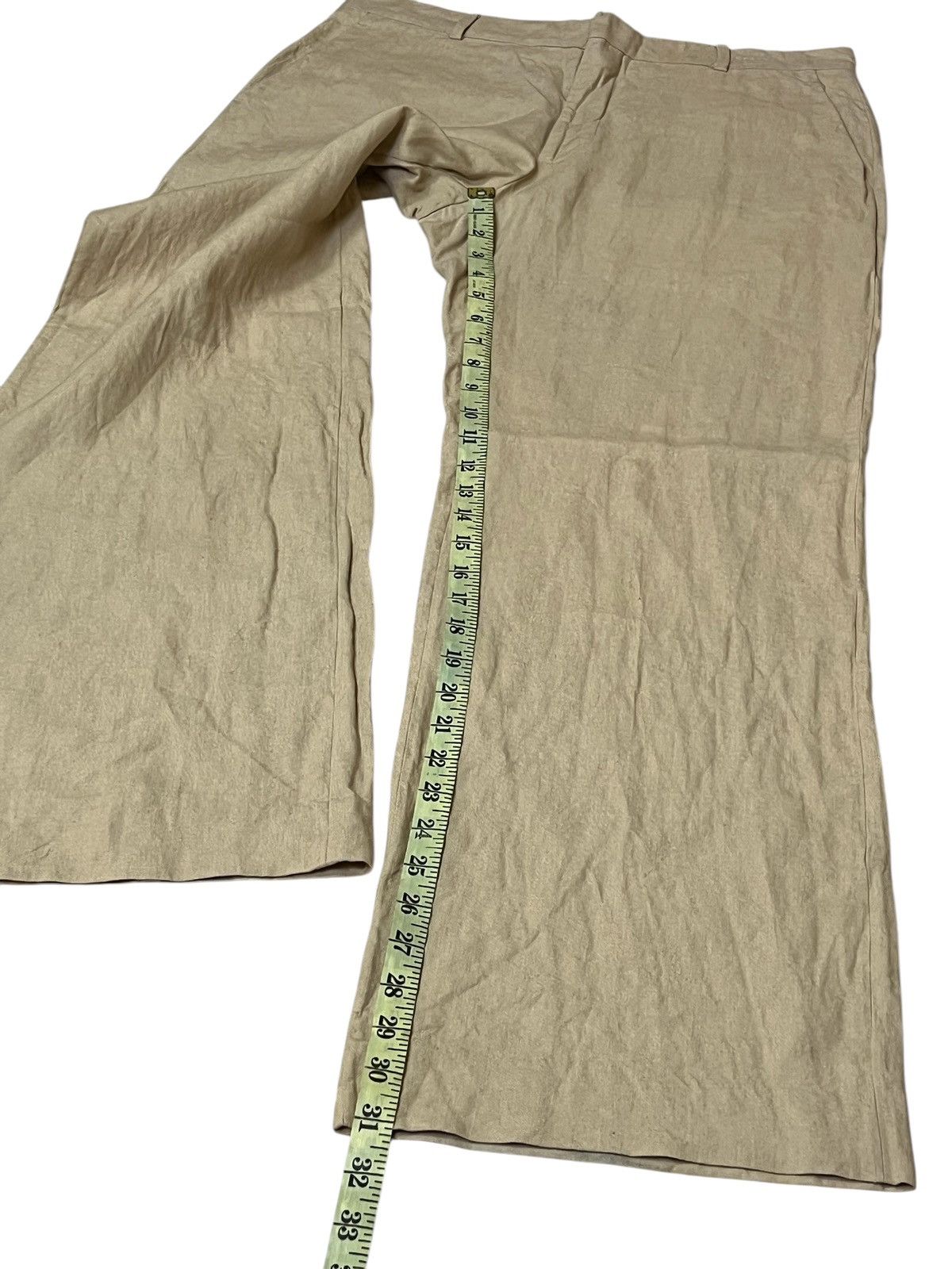 Michael Kors CASUAL🔥MICHAEL KORS BAGGY LINEN CASUAL PANTS Size US 33 - 15 Thumbnail
