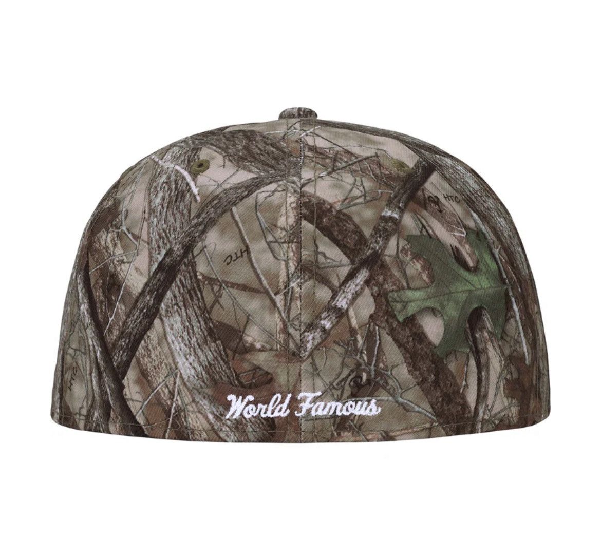 New Era × Supreme 7 3/4 Supreme FW25 Breast Cancer Awareness Box Logo Hat Camo Size ONE SIZE - 3 Thumbnail