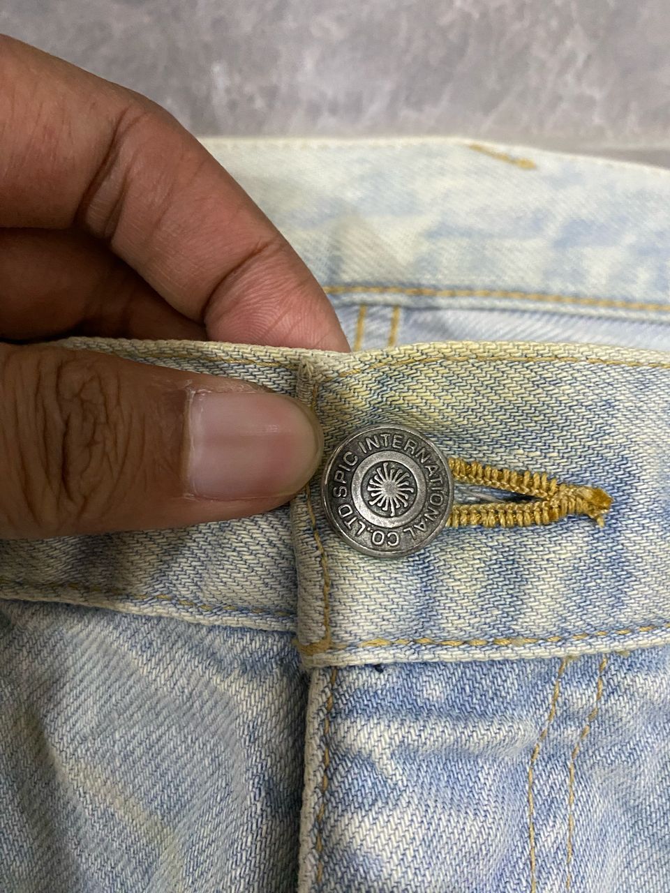 Tornado Mart 🔥Rare🔥 Tornado Mart Distressed Washed Jeans Size US 31 - 8 Thumbnail