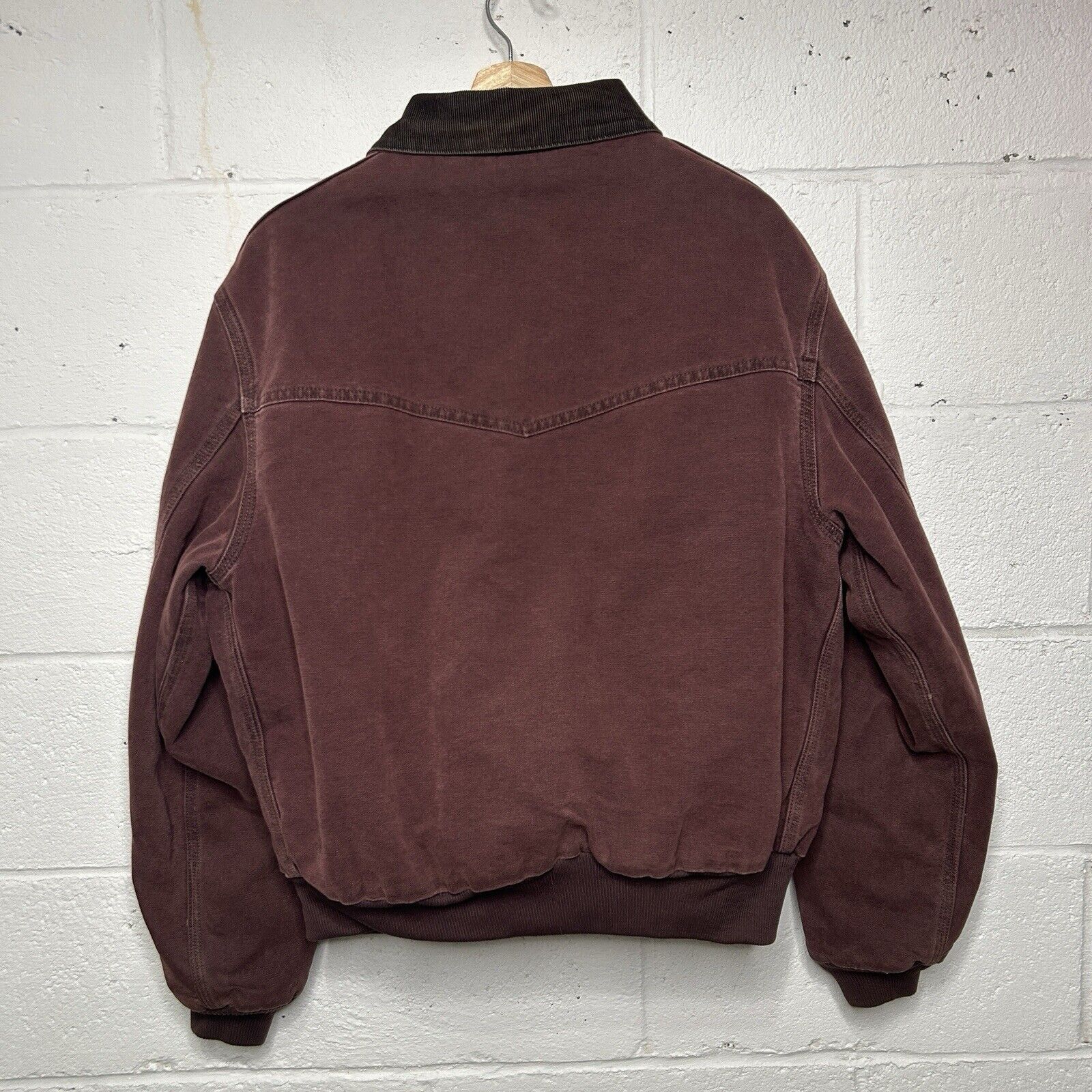 【レア】カーハートサンタフェジャケットJ14 BRG Size M レア】カーハートサンタフェジャケットJ14 BRG Size M