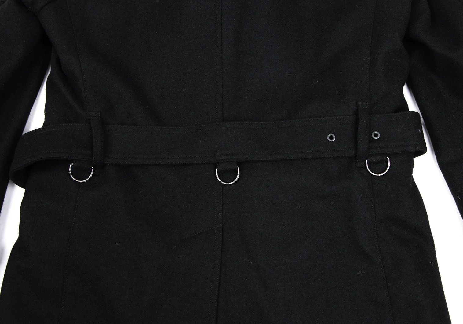 Burberry Wool Melton Half Coat with Removable Liner in Black, Size M Size US M / EU 48-50 / 2 - 16 Thumbnail