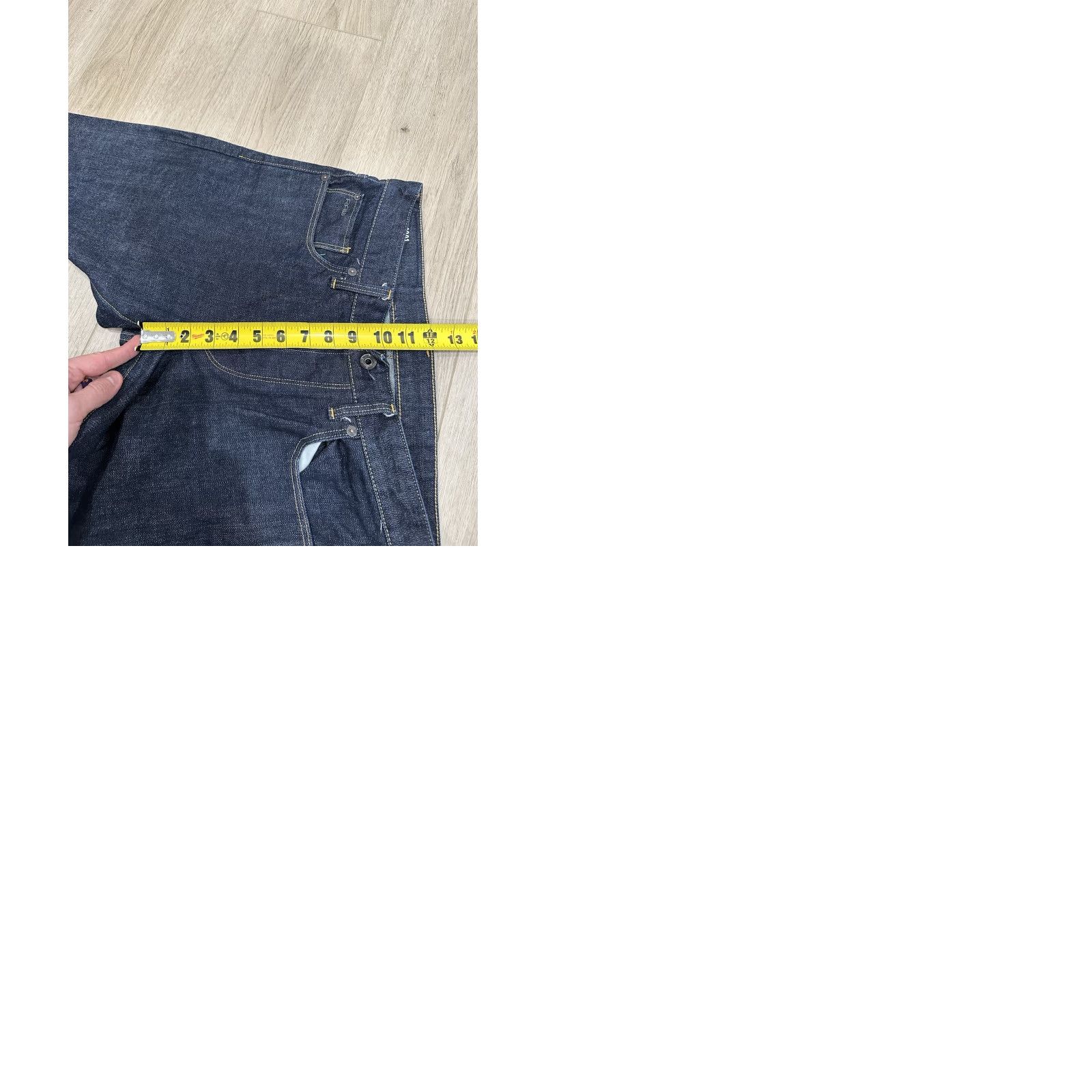 G-Star Raw Jeans Slim 3301 Mens 32x27 Dark Denim Blue 5-Pocket City Preppy Vintage No