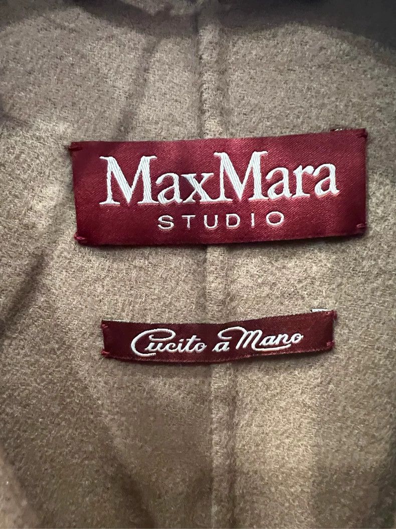 Max Mara Max Mara Camel Cashmere Jacket Size S / US 4 / IT 40 - 3 Thumbnail