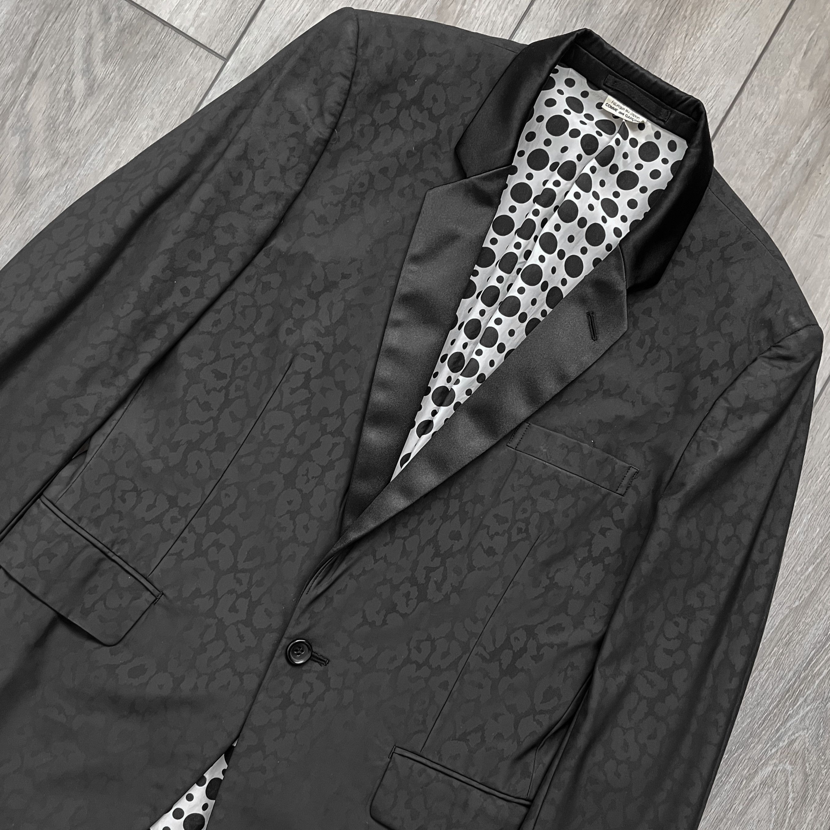 Comme des Garcons Rare 2008 Comme Des Garcons Homme Plus Leopard Blazer Size 36R - 2 Thumbnail