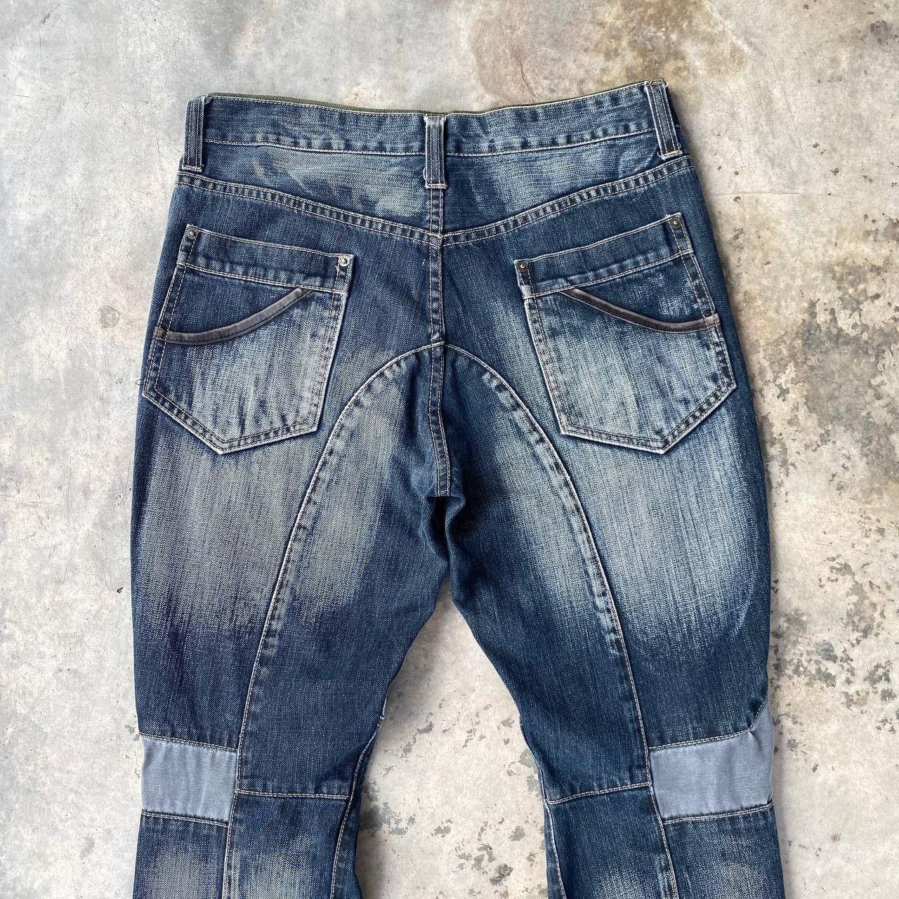 PPFM PPFM BONDAGE FADED WASH GHOSTCLAW MARK SPIRAL KNEE Size US 30 / EU 46 - 7 Thumbnail