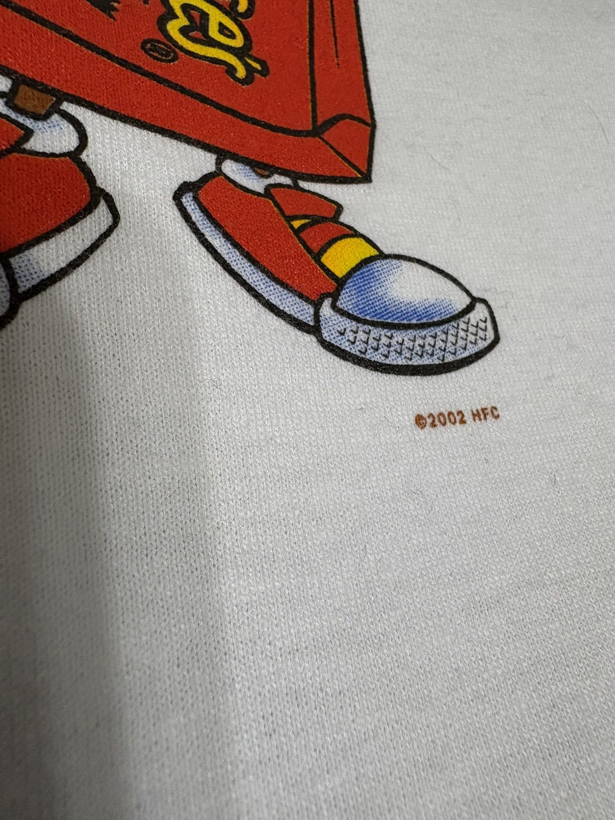 Jerzees 2002 vintage herseys t-shirt Size US M / EU 48-50 / 2 - 3 Thumbnail