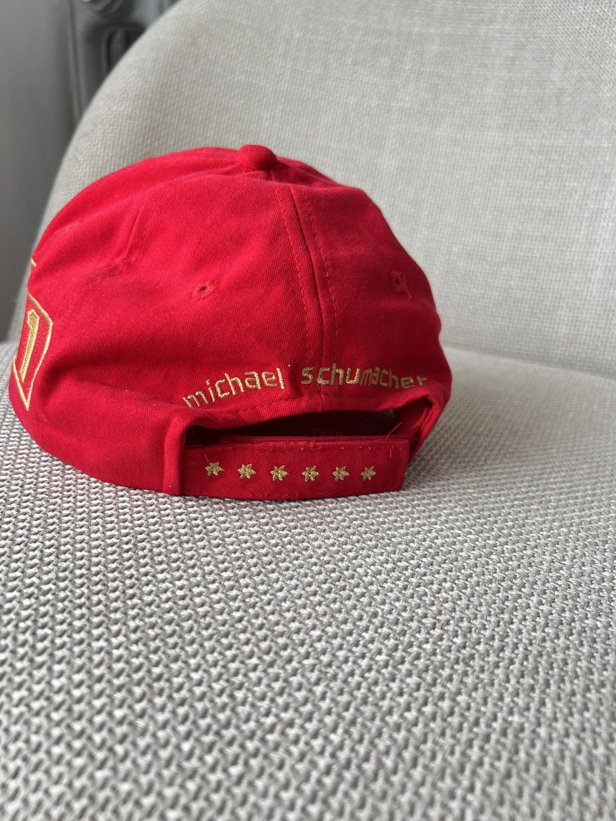 Ferrari Vintage Cap Ferrari Michael Schumacher 6x World Champion Size ONE SIZE - 6 Thumbnail