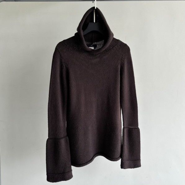Yohji Yamamoto AW2005 Yohji Yamamoto Y's knit hoodie Size US M / EU 48-50 / 2 - 3 Thumbnail