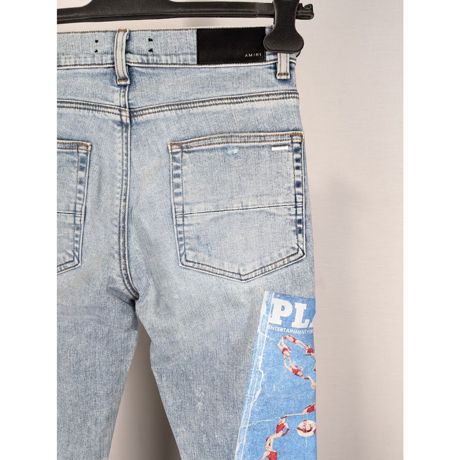 Amiri o1rshd1 Q:2 / Playboy Magazine Jean in LT.Vintage Size US 38 / EU 54 - 17 Thumbnail