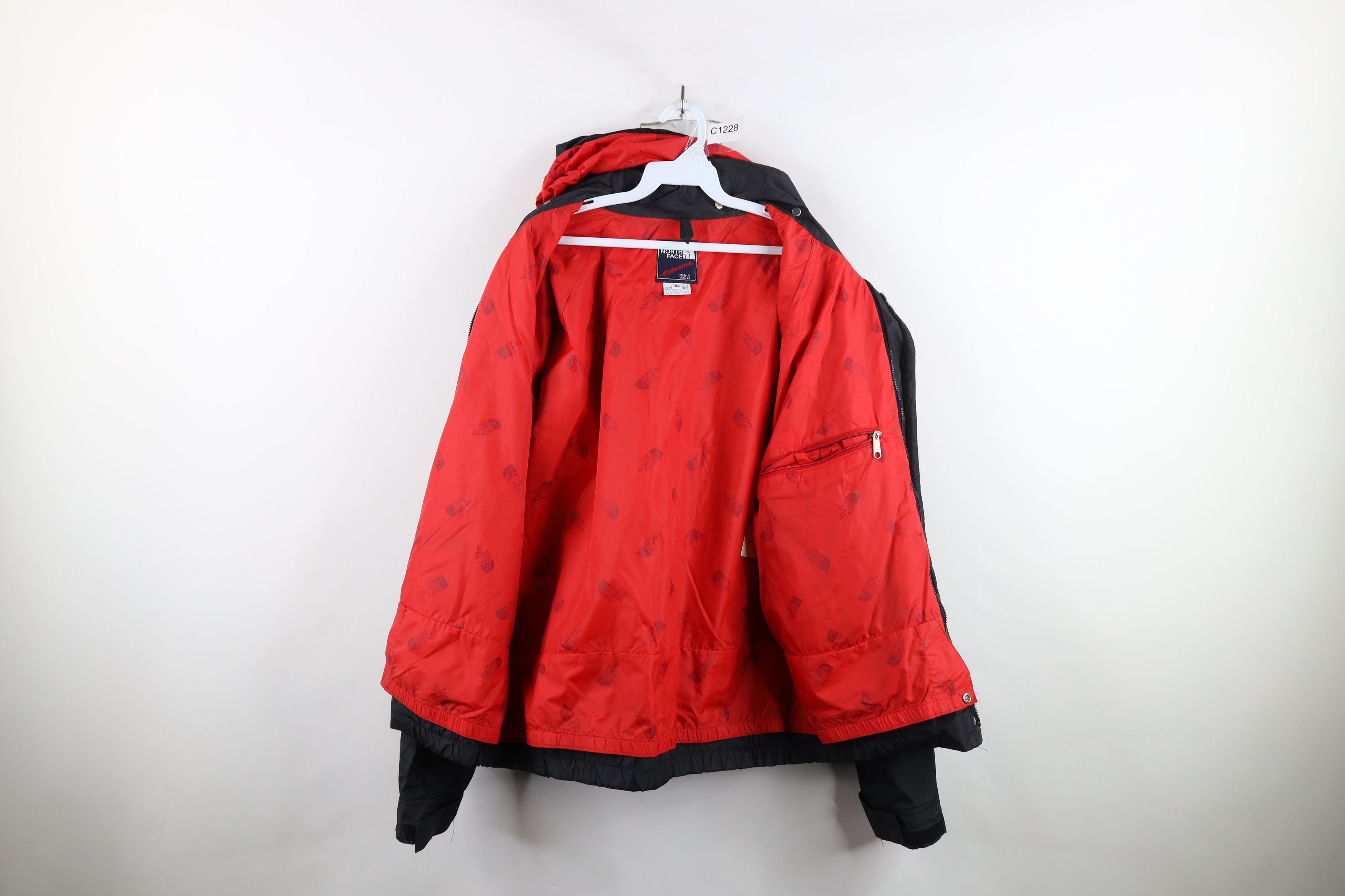 The North Face × Vintage Vintage 80s 90s The North Face Waterproof Hooded Jacket USA Size US XL / EU 56 / 4 - 10 Thumbnail