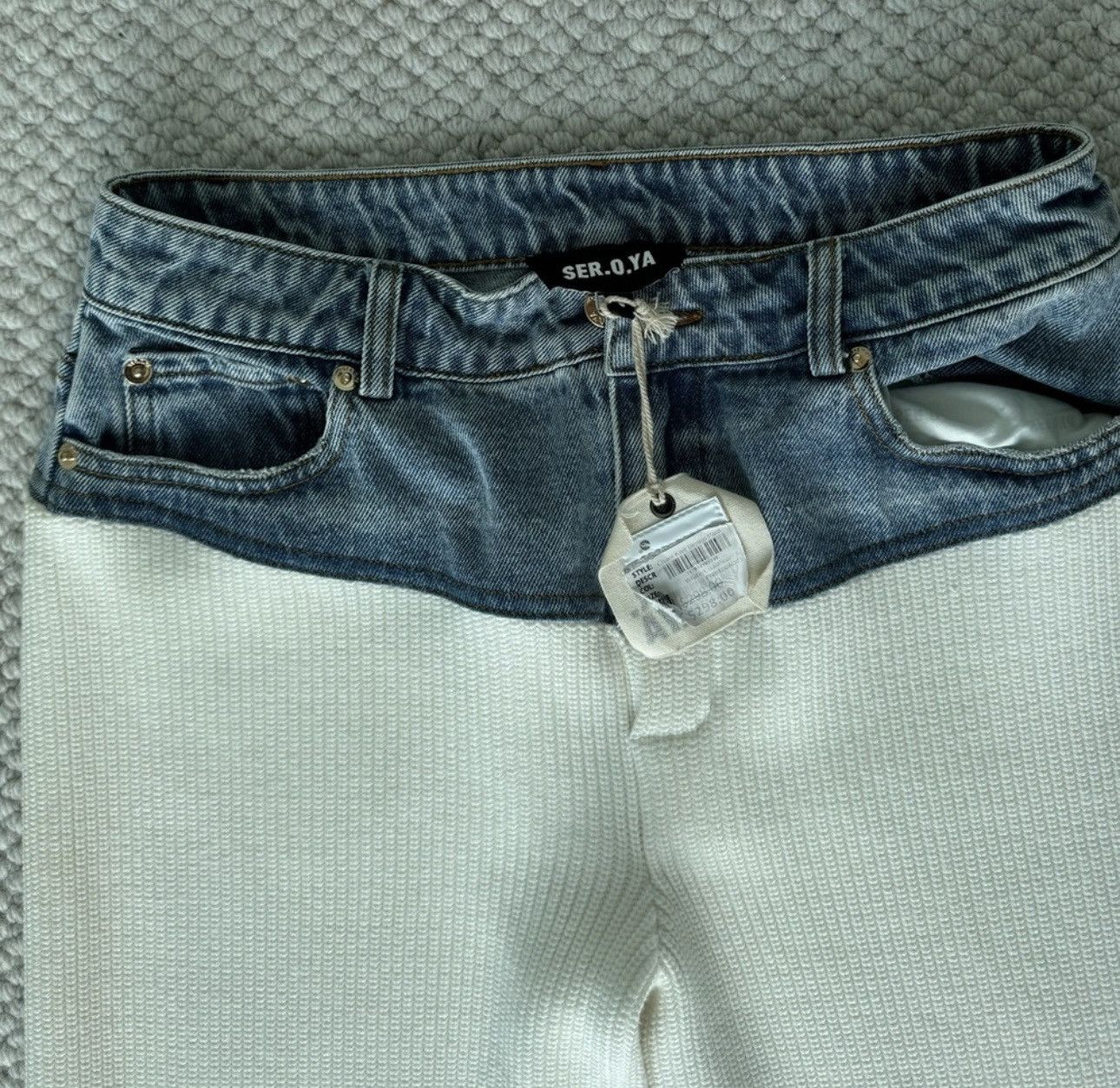 Retrofete Retrofete SER.O.YA knit denim set Size S / US 4 / IT 40 - 3 Thumbnail