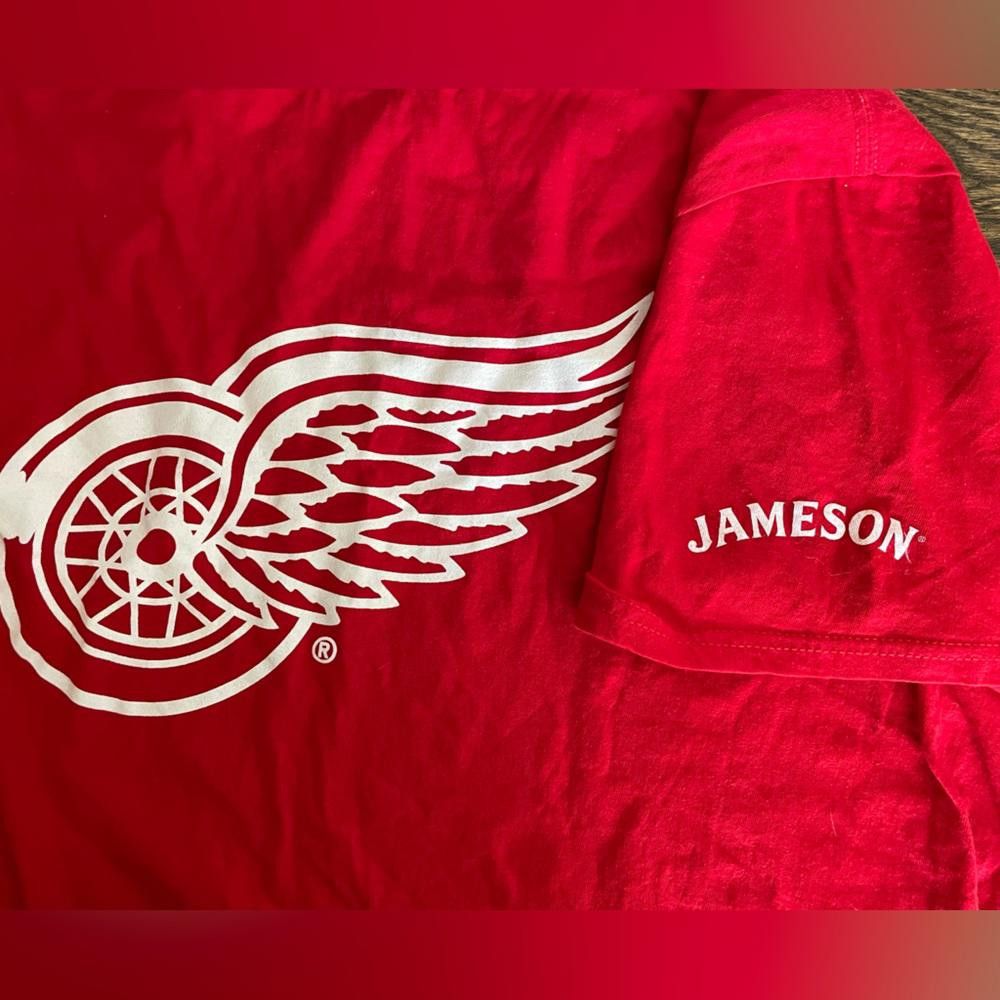 Designer Brand New Jameson Red Wings Tee Shirt Size US XL / EU 56 / 4 - 3 Thumbnail