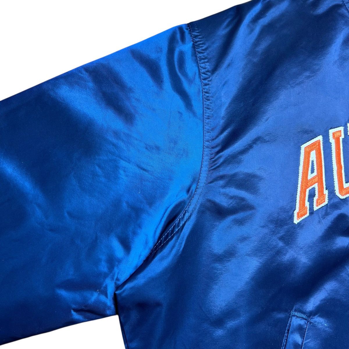 Starter Vintage 1980s NCAA Auburn Tigers Starter Satin Bomber Jacket Size US XL / EU 56 / 4 - 7 Thumbnail