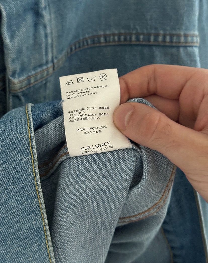 Our Legacy Our legacy denim jacket Size US M / EU 48-50 / 2 - 6 Thumbnail