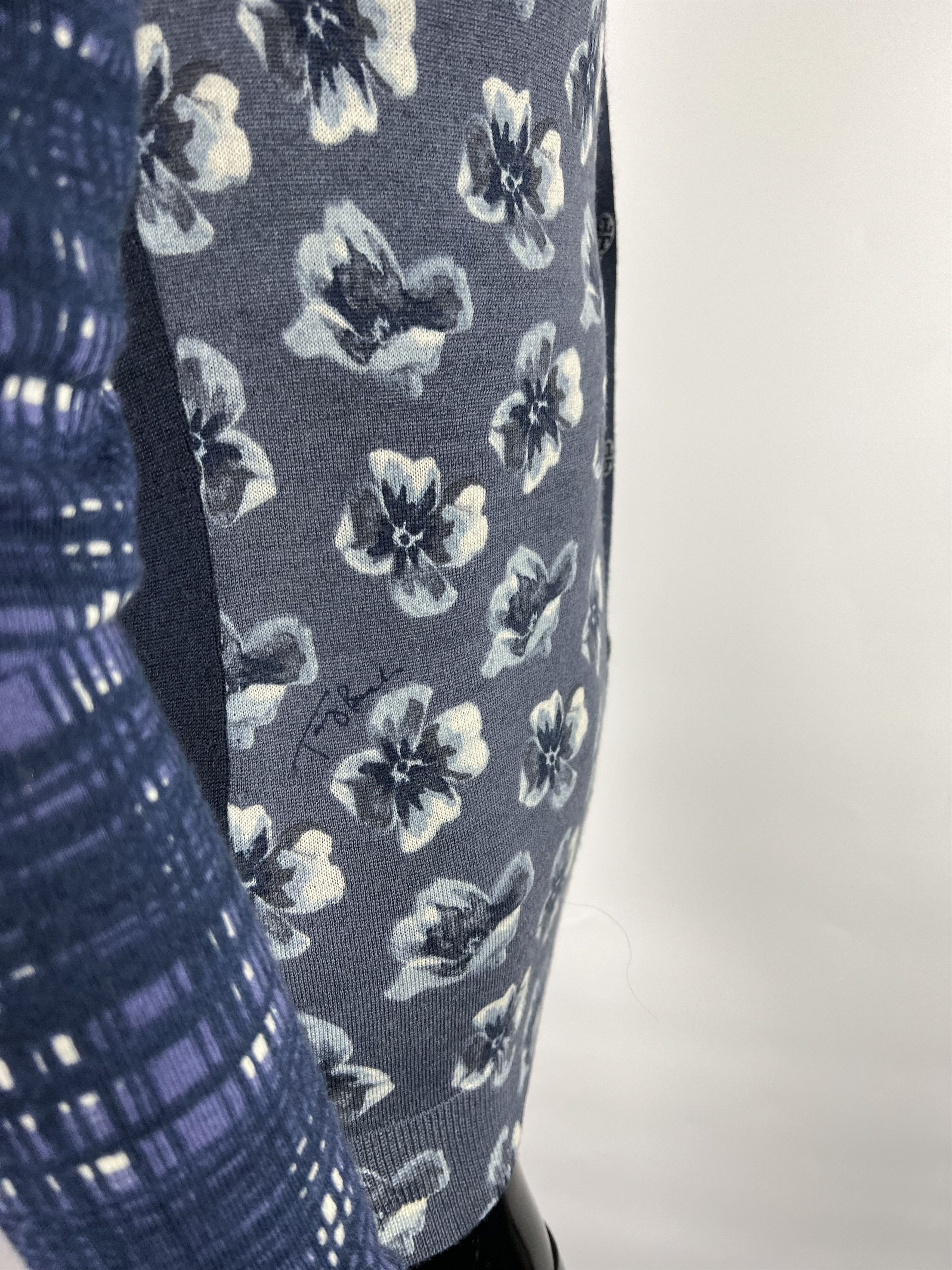 Tory Burch Tory Burch 100% Wool Floral Print Cardigan Size S Size S / US 4 / IT 40 - 5 Thumbnail