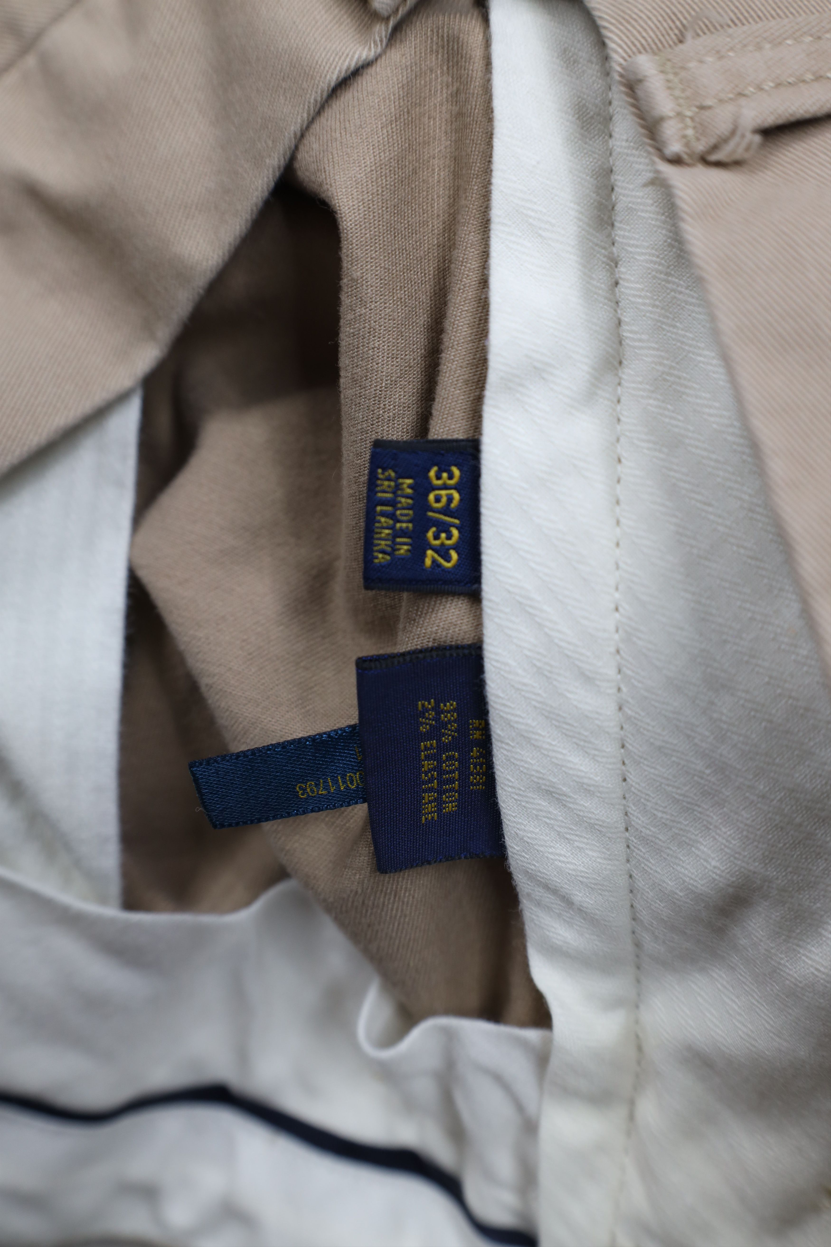 Ralph Lauren × Vintage Vintage Ralph Lauren Wide Leg Chino Pants Trousers Beige Size US 36 / EU 52 - 7 Thumbnail