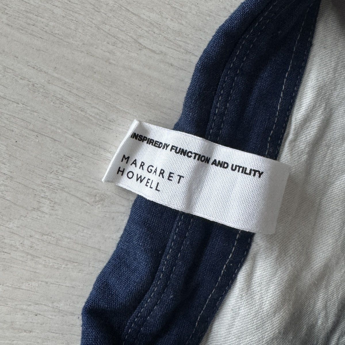 MHI MHL Indigo Work shirt Size US M / EU 48-50 / 2 - 4 Thumbnail