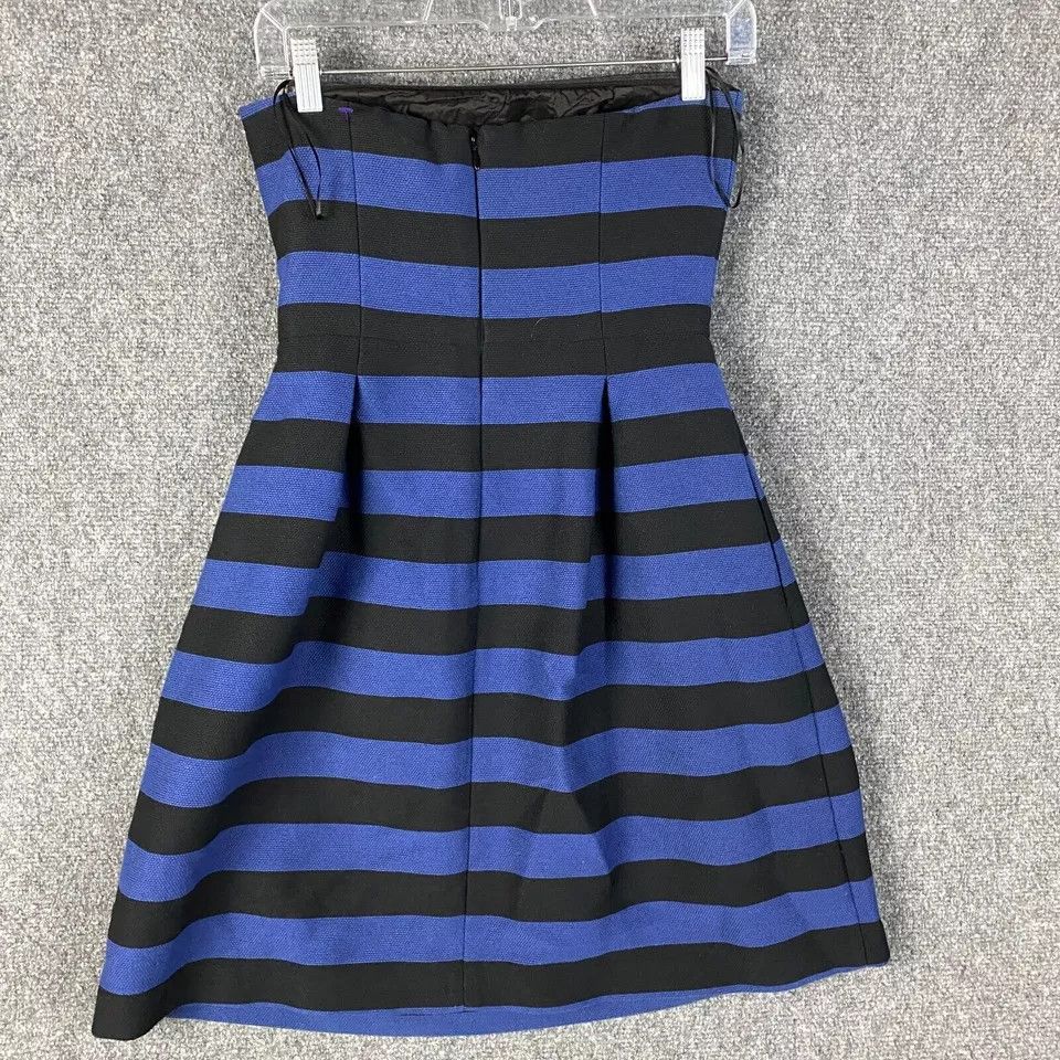 Trina Turk Trina Turk Mini Dress Women's Size 2 Striped Cotton Blend Size XS / US 0-2 / IT 36-38 - 6 Thumbnail