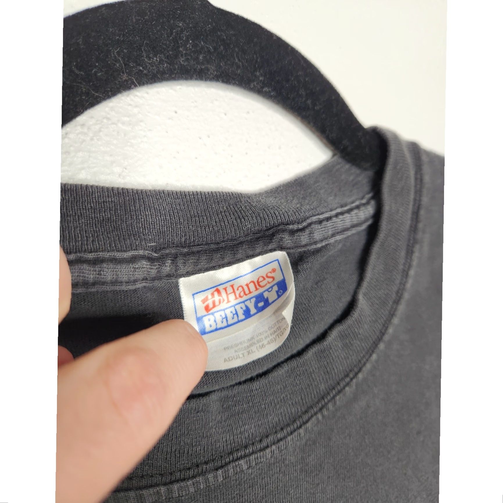 Hanes VINTAGE Tombstone Cycles Biker Harley Davidson Chopped Sleeveless Thrash Grunge Shirt XL Black Unisex Adults Boys Girls Mens Womens Hanes Size US XL / EU 56 / 4 - 6 Thumbnail