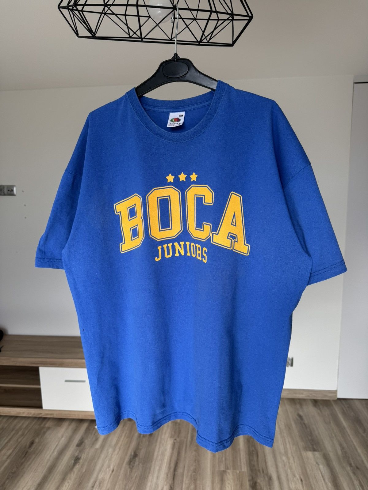 Vintage Vintage BOCA Juniors Fan Shirt y2k blokecore maradona CABJ Size US XL / EU 56 / 4 - 2 Thumbnail