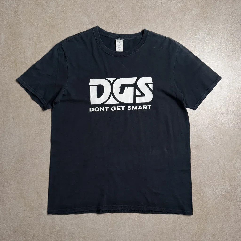 Gildan Vintage Gildan Black Don't Get Smart T Shirt - S Size US M / EU 48-50 / 2 - 1 Thumbnail