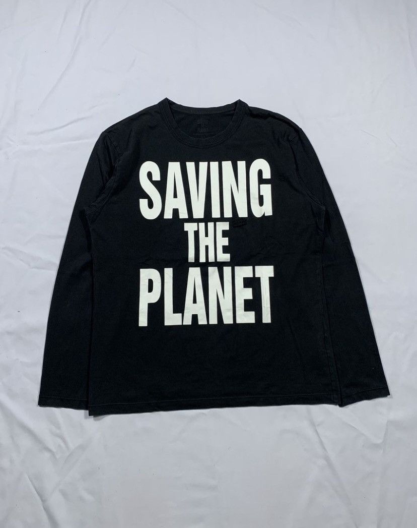 Hysteric Glamour Japanese Saving The Planet Punk Gothic Longsleeve Size US M / EU 48-50 / 2 - 3 Thumbnail