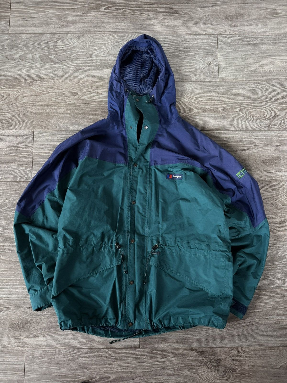 Berghaus Vintage Berghaus 00s Waterproof Regular Gorpcore Jacket Size US XL / EU 56 / 4 - 3 Thumbnail