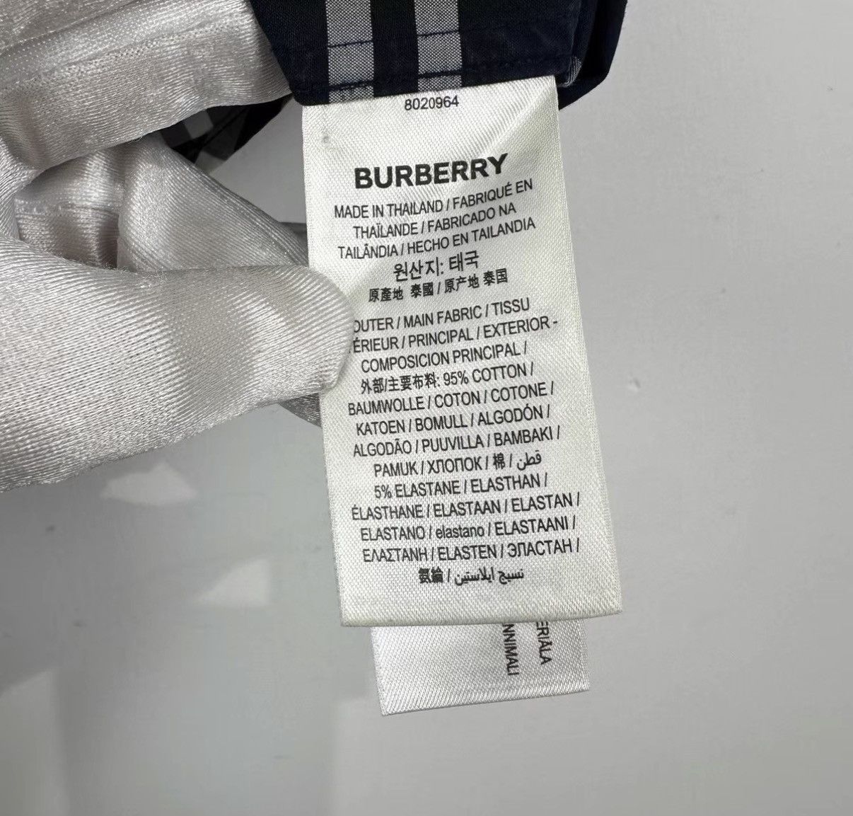 Burberry Burberry Check Short-sleeve Shirt J42 Size US M / EU 48-50 / 2 - 5 Thumbnail