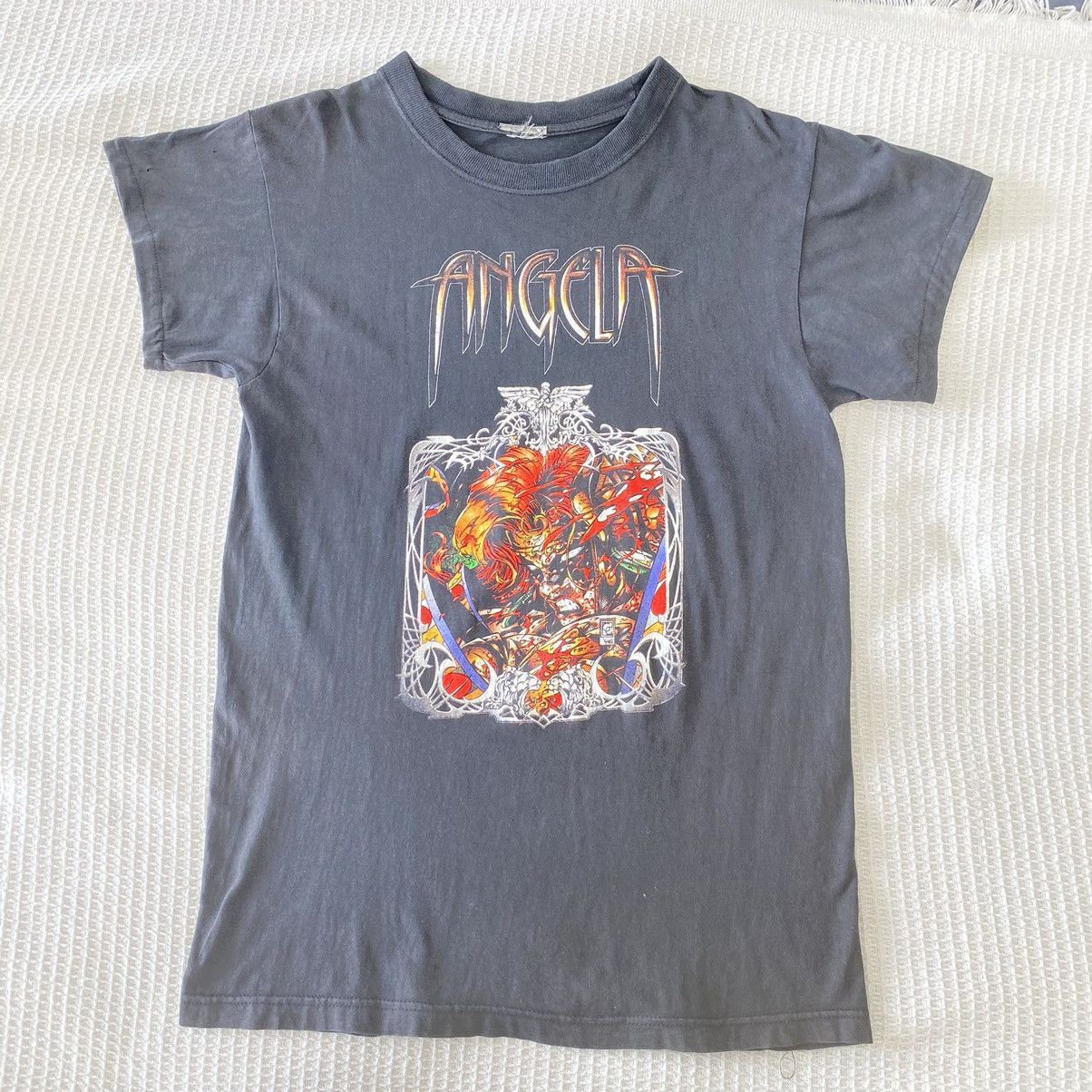 Band Tees Thrashed Faded Vintage Angela ERD GRUNGE GRAIL OG TEE Size US M / EU 48-50 / 2 - 1 Thumbnail