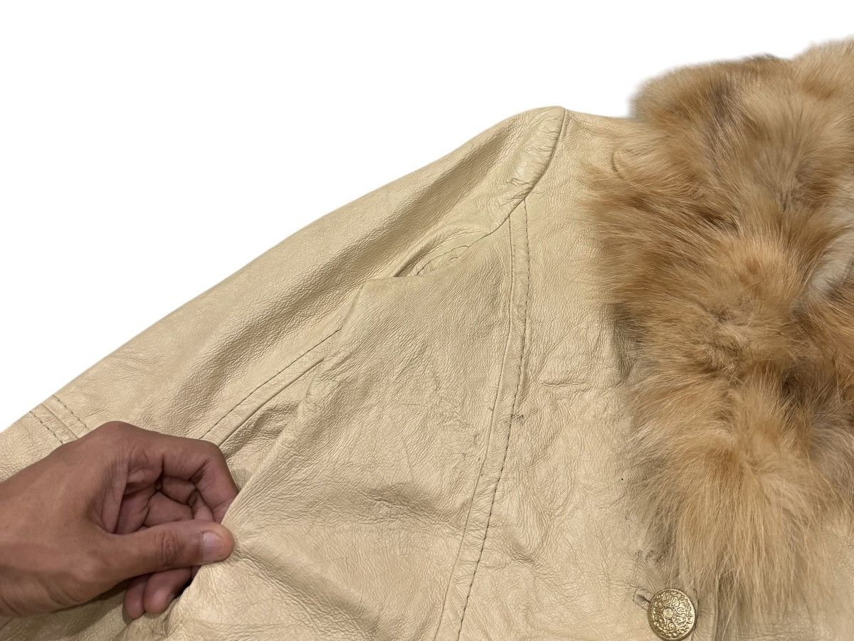Vintage Forever Love Pigskin Fur Leather Jacket