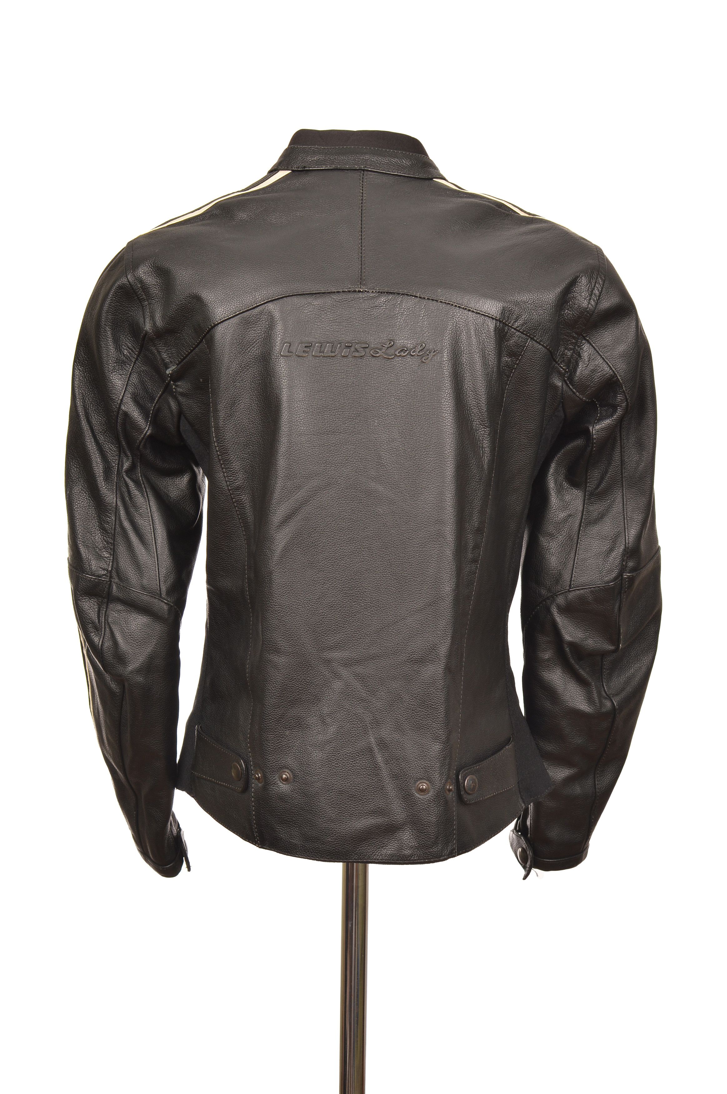 Lewis Leathers Lewis Lady Girls Bike 2 Leather Motorcycle Biker Jacket Size S / US 4 / IT 40 - 4 Thumbnail