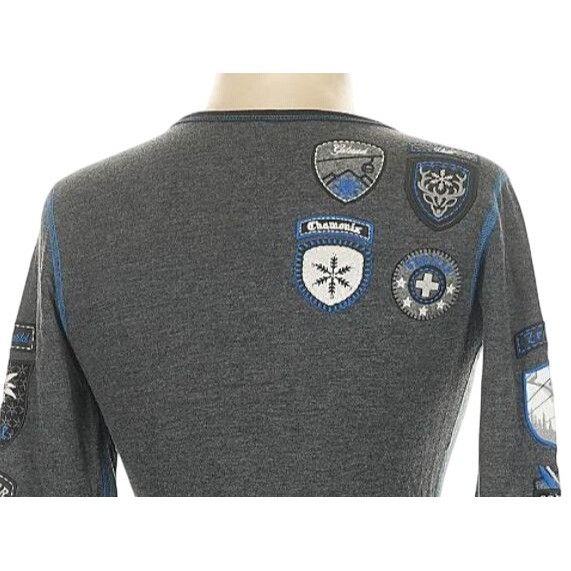 Other NWT Alp-n-Rock "Ski the World" Henley Shirt Top XS/S Gray M Size XS / US 0-2 / IT 36-38 - 13 Thumbnail