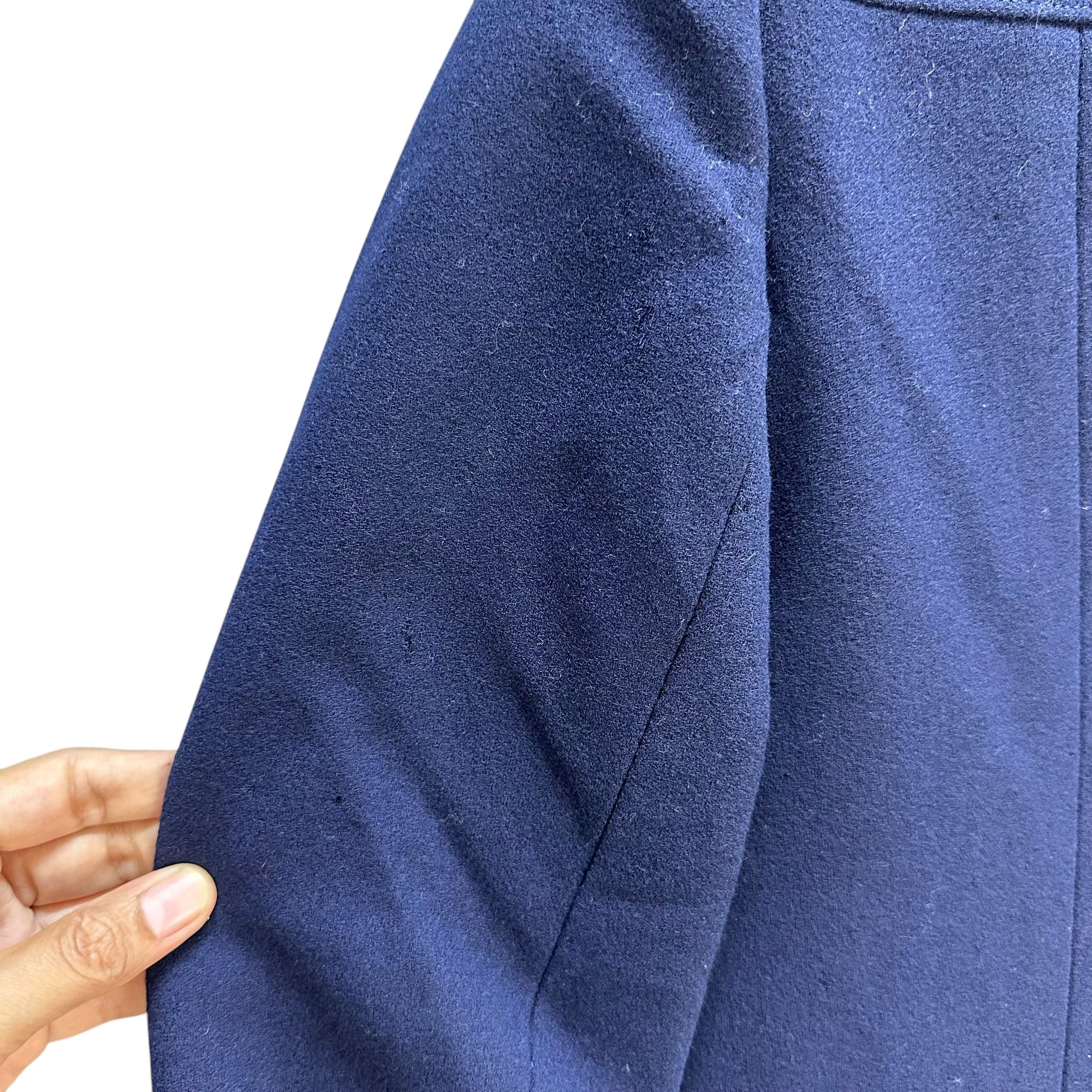 Japanese Brand 90’s JOHN J HILTON Blue Wool Formal Jacket #A64-1544 Size S / US 4 / IT 40 - 14 Thumbnail