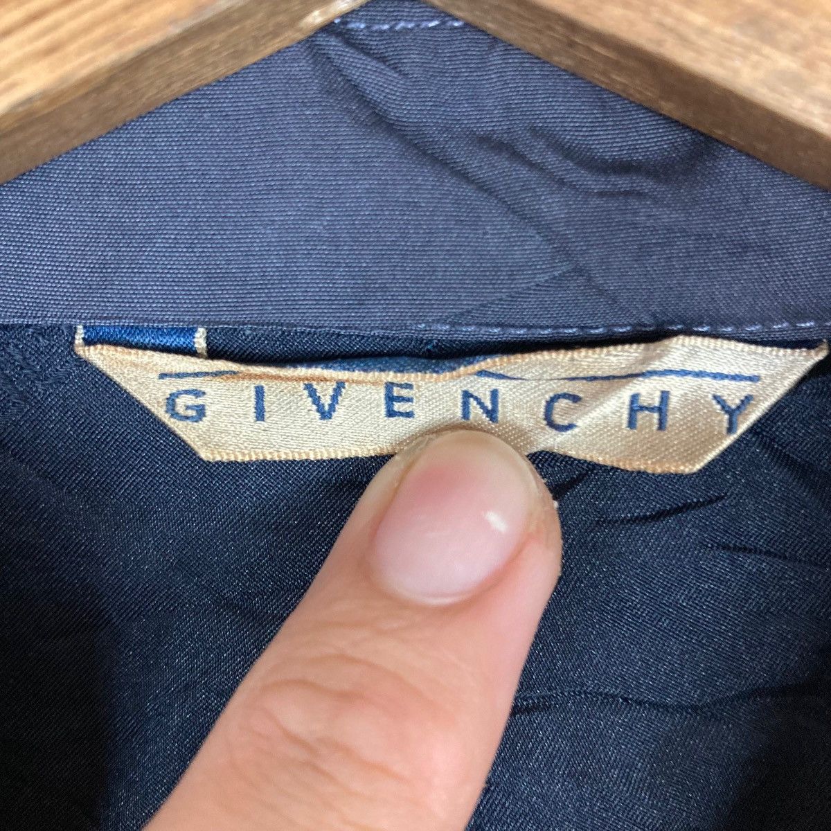 Givenchy Vintage Monsieur Givenchy Flat Button Trench Coat Medium Size US L / EU 52-54 / 3 - 7 Thumbnail