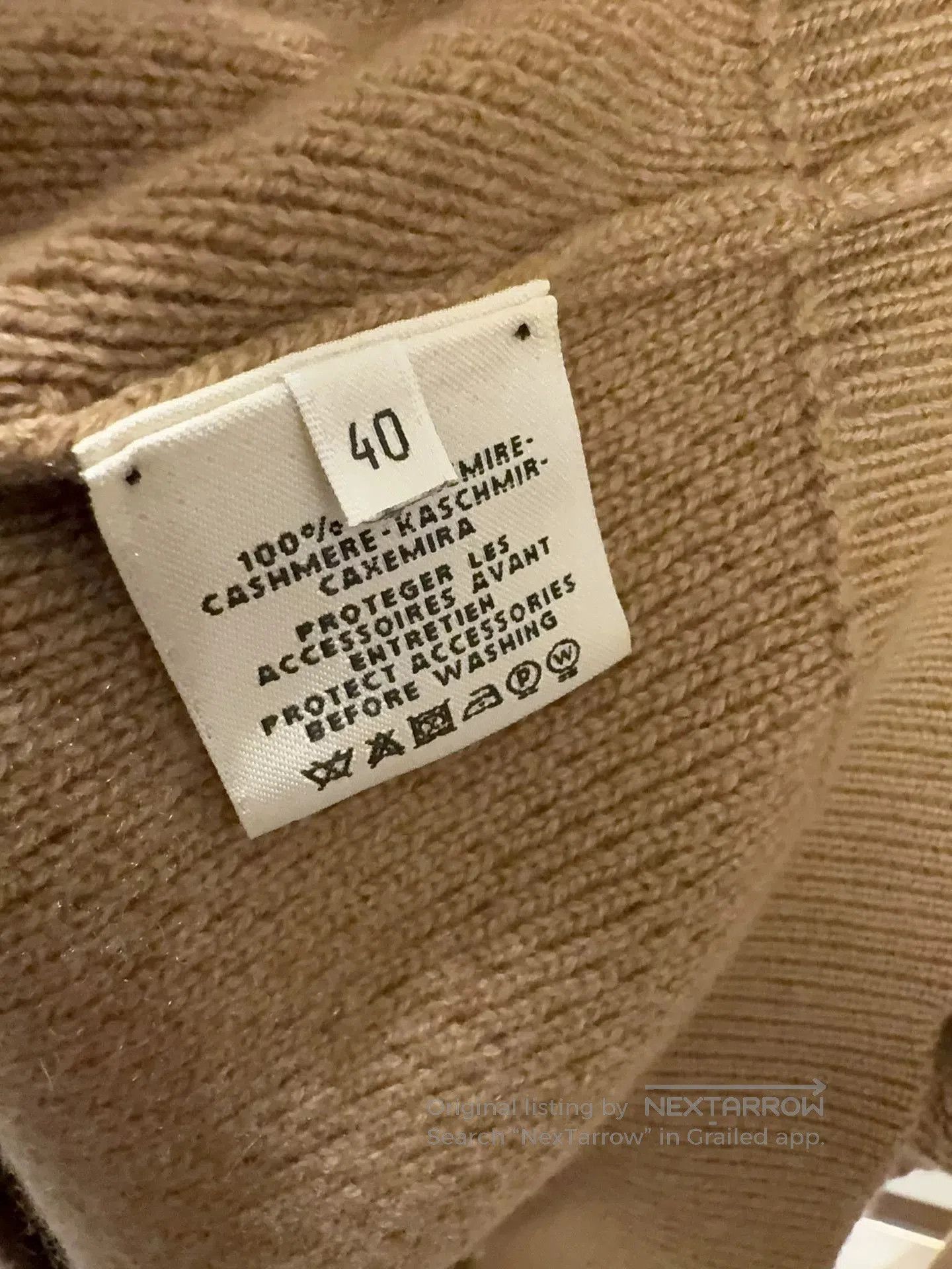Hermes Hermes Cashmere Oversized Sweater. Size US XL / EU 56 / 4 - 9 Thumbnail