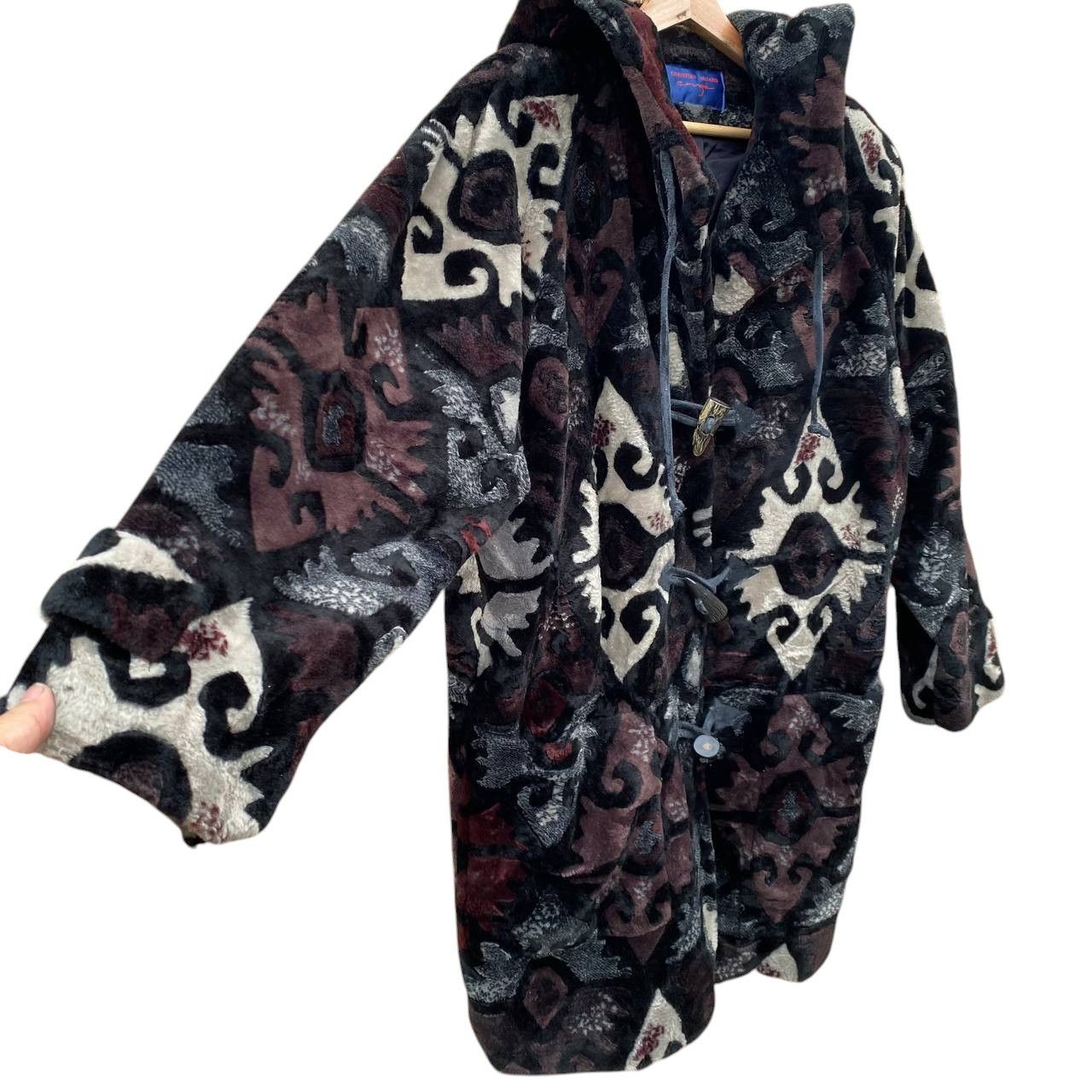 Japanese Brand CHRISTIAN AUJARD DUFFLE COAT FOR WOMEN Size L / US 10 / IT 46 - 7 Thumbnail