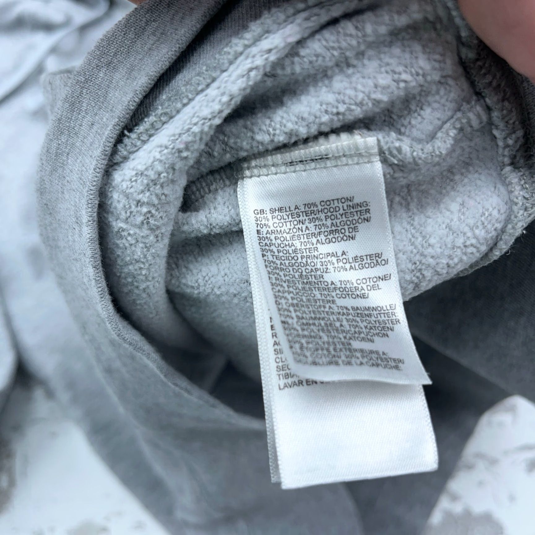 The North Face The North Face Hoodie Women S Gray Sweatshirt Sweater Logo Spell Out Heather Ladies Size S / US 4 / IT 40 - 6 Thumbnail